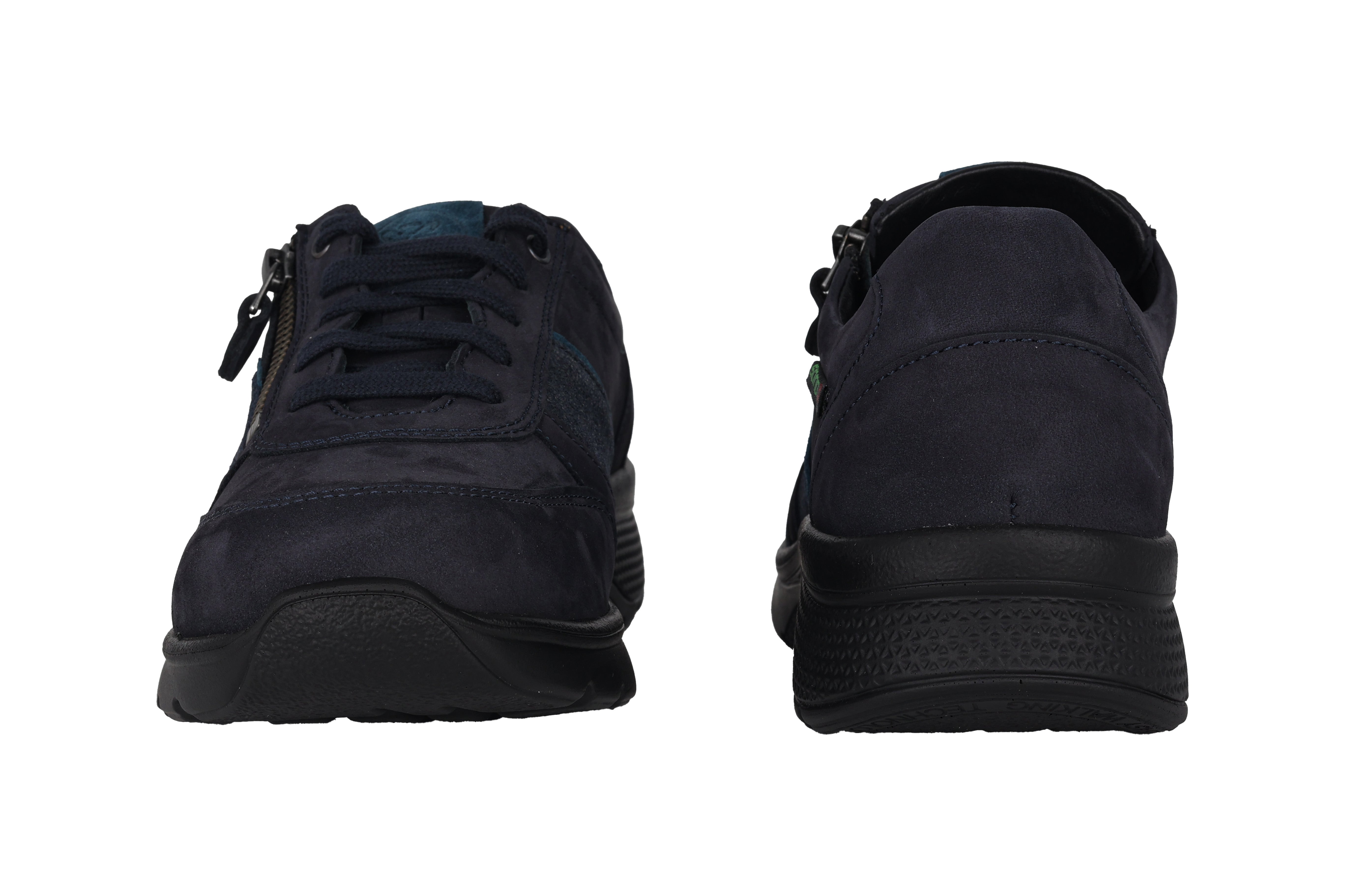 Scarpe da passeggio da donna con vestibilità ampia (H) 'Izae' - Blu