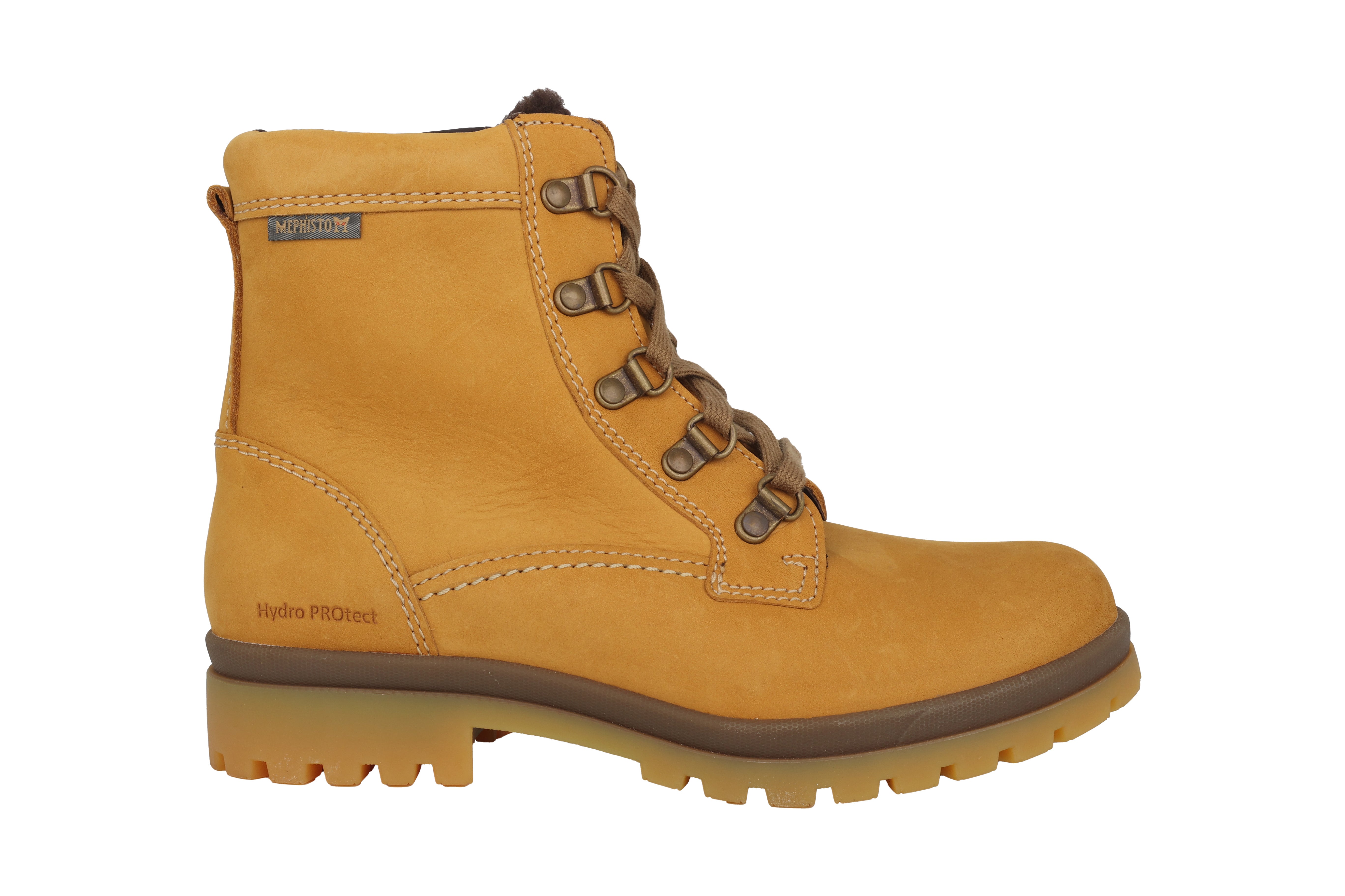 Botín de mujer con forro cálido 'Zorah' - Marrón desierto