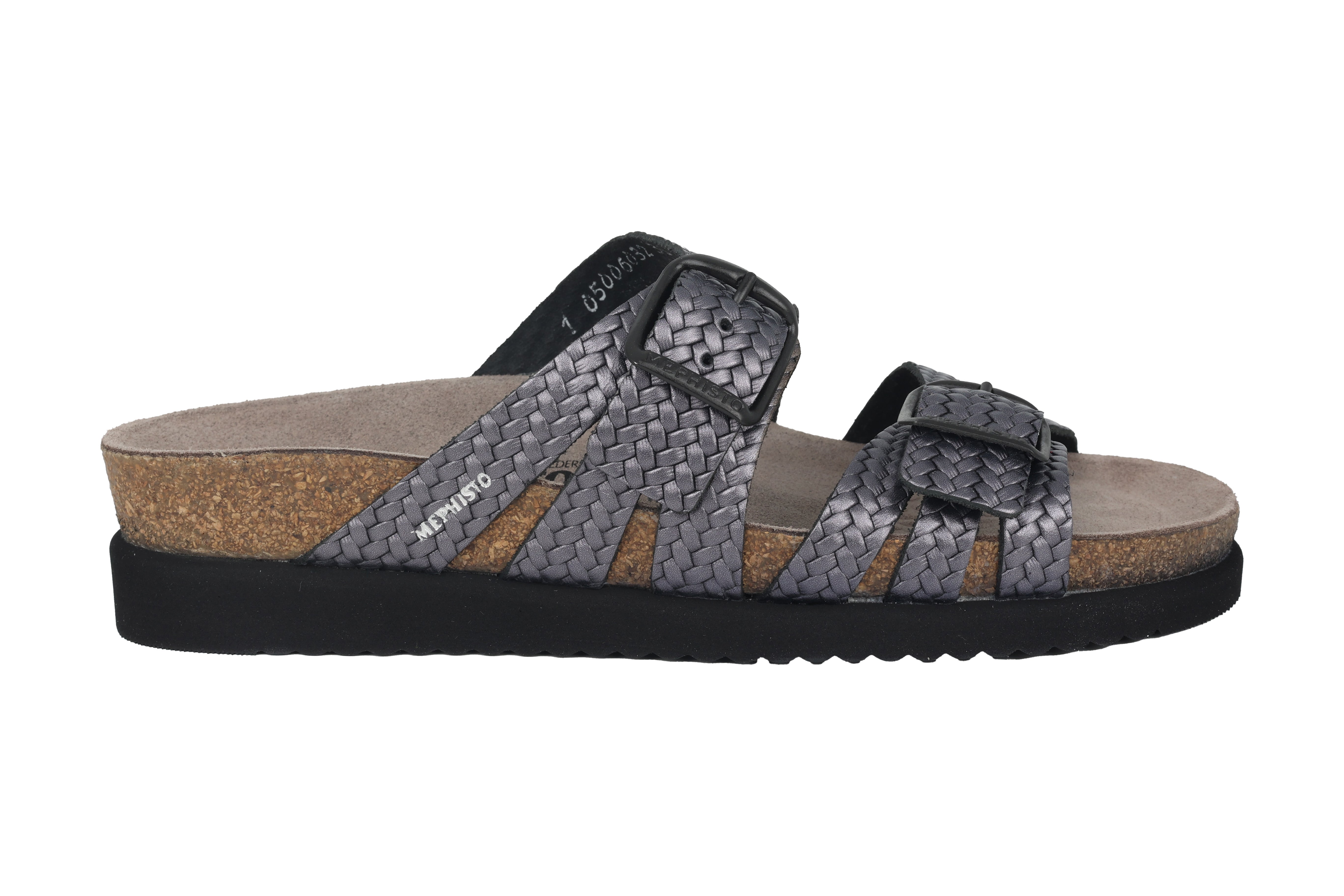 Dámský ortopedický dvoupáskový sandál 'Helisa' - šedý