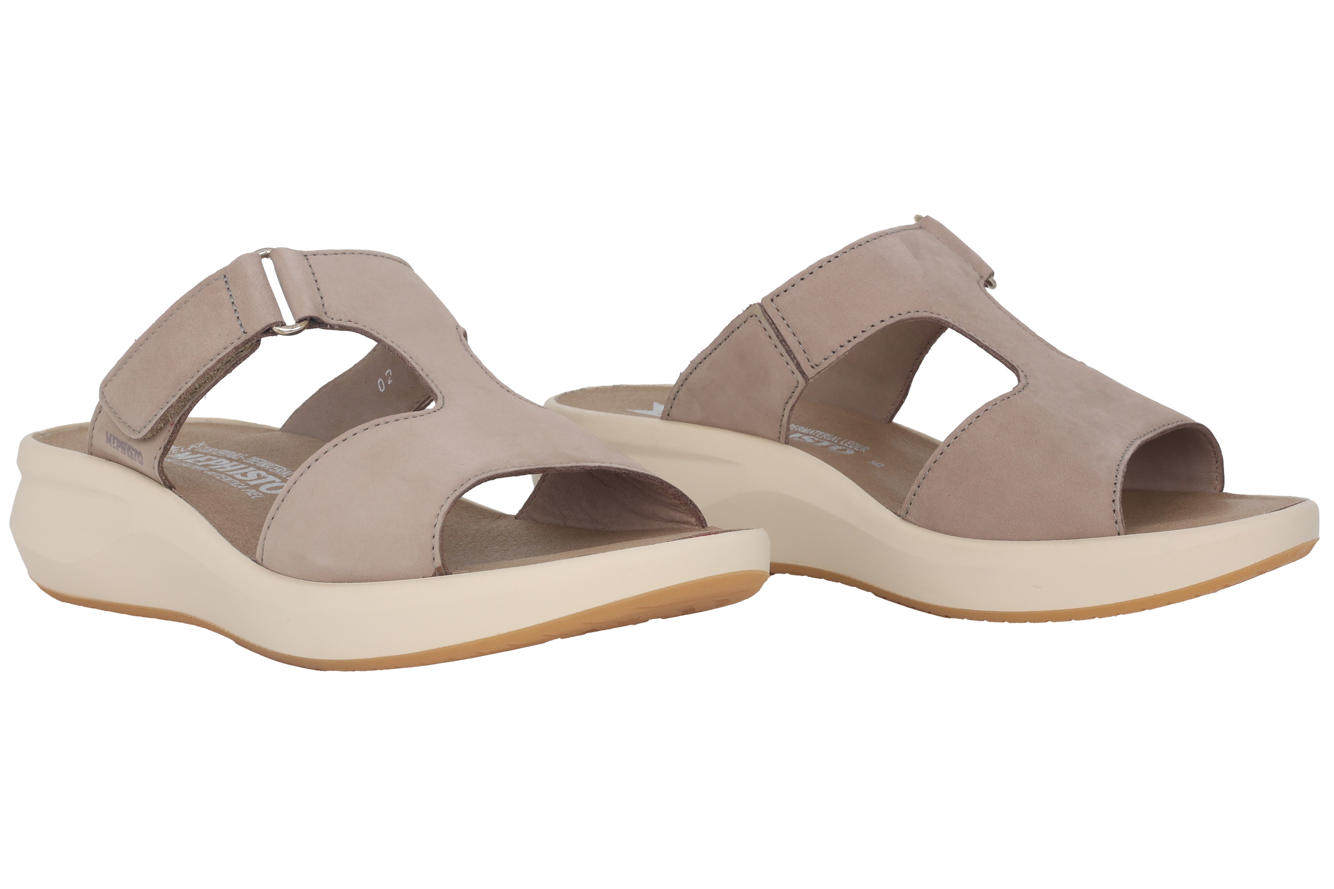 Damskie sandały bez zamka „Teeny” w kolorze taupe