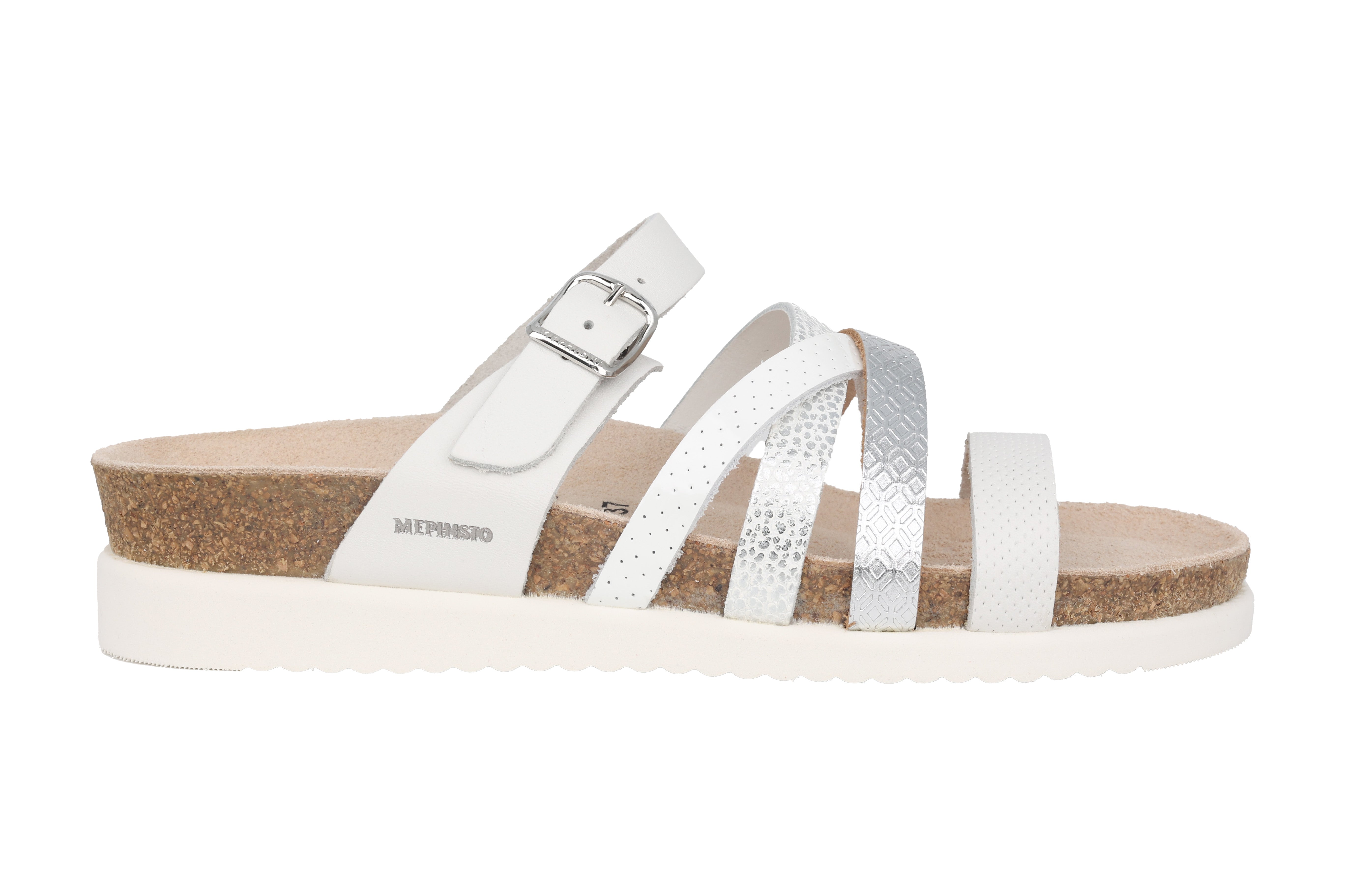'Huleda' women's sandal - white