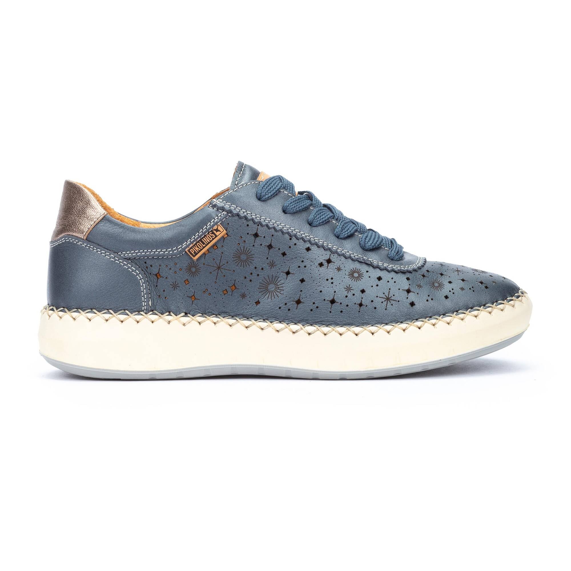 Sneaker estiva traforata da donna 'Mesina' - Blu - ChaplinshoesSneaker estiva traforata da donna 'Mesina' - BluPikolinos