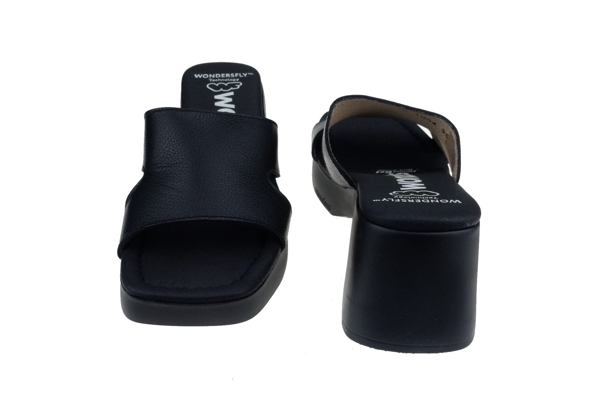 Damessandaal 'Motel' - Zwart - ChaplinshoesDamessandaal 'Motel' - BlackWonders