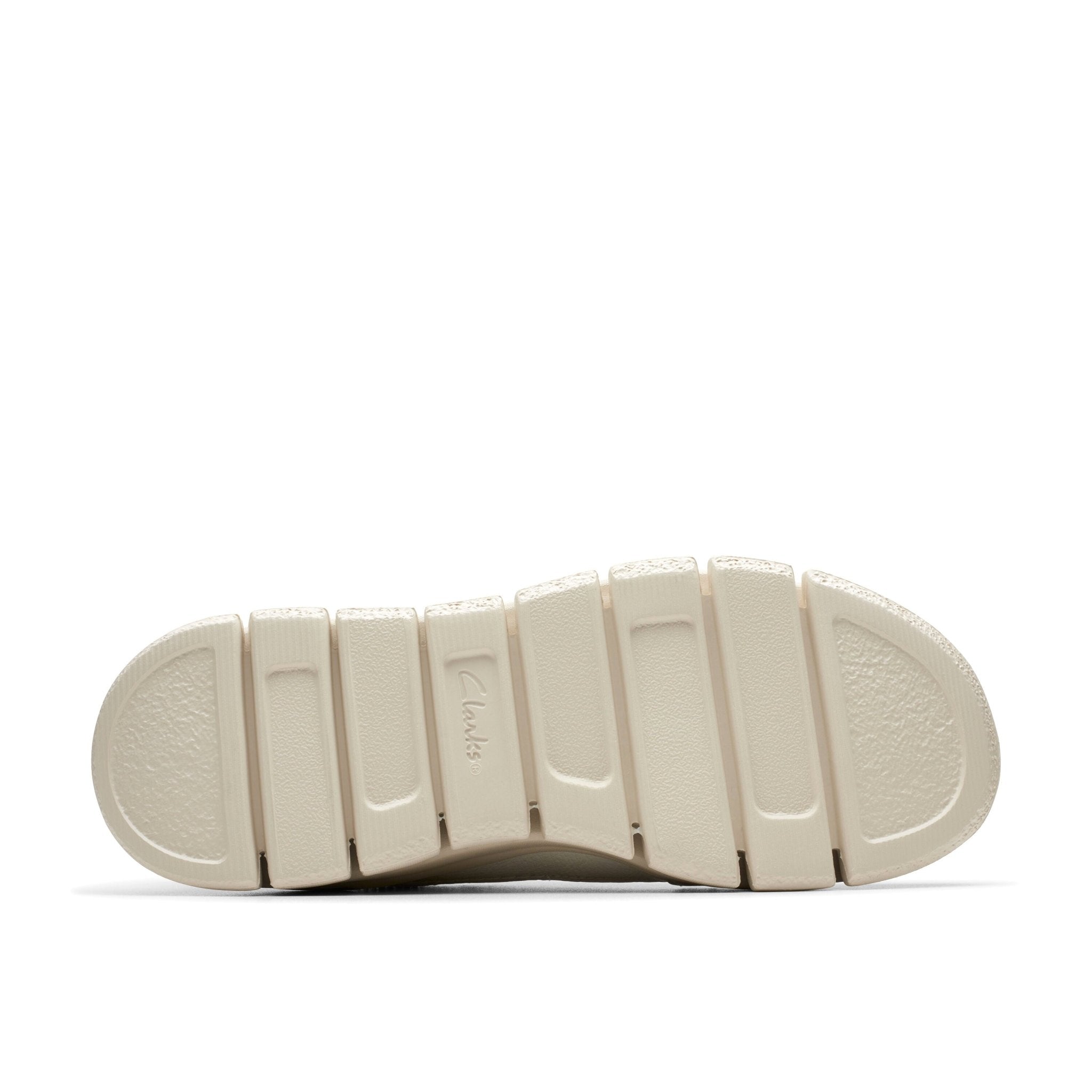 'Nature X Cove' women's walking sneakers - Off white - Chaplinshoes'Nature X Cove' women's walking sneakers - Off whiteClarks