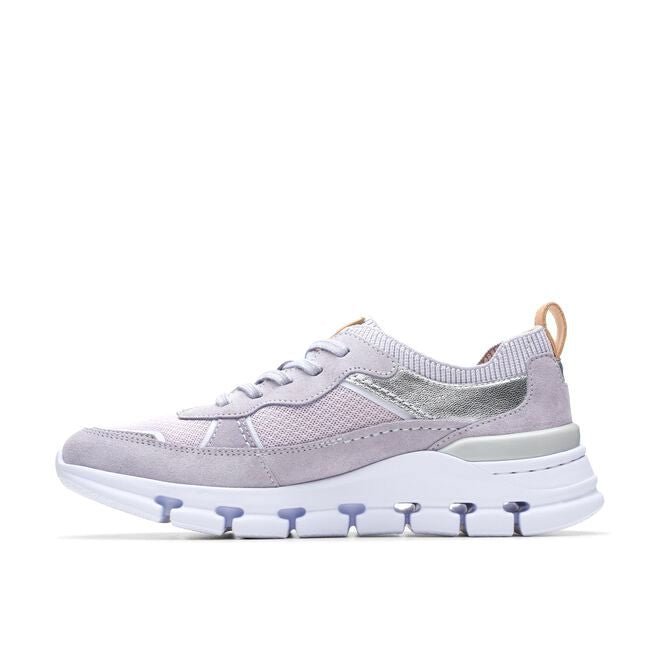 'Nature X Cove' women's walking sneakers - Purple - Chaplinshoes'Nature X Cove' women's walking sneakers - PurpleClarks