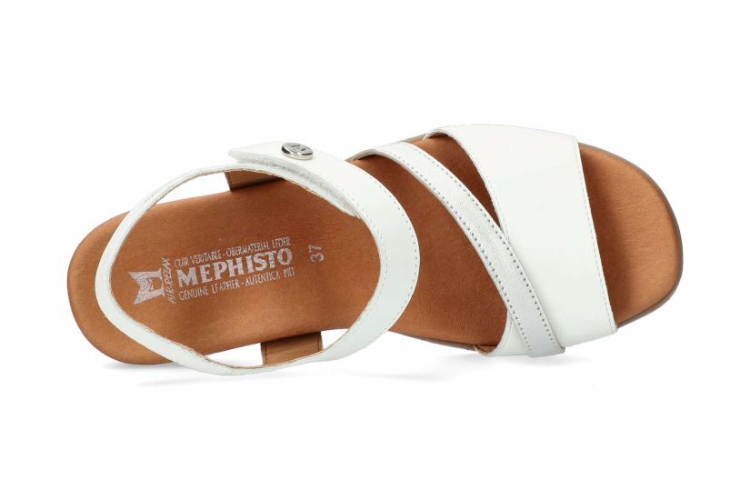 'Nikolia' women's sandal - white - Chaplinshoes'Nikolia' women's sandal - whiteMephisto