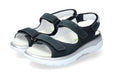 'Norine' women's walking rolling wide fit (H) sandal - navy blue - Chaplinshoes'Norine' women's walking rolling wide fit (H) sandal - navy blueMephisto