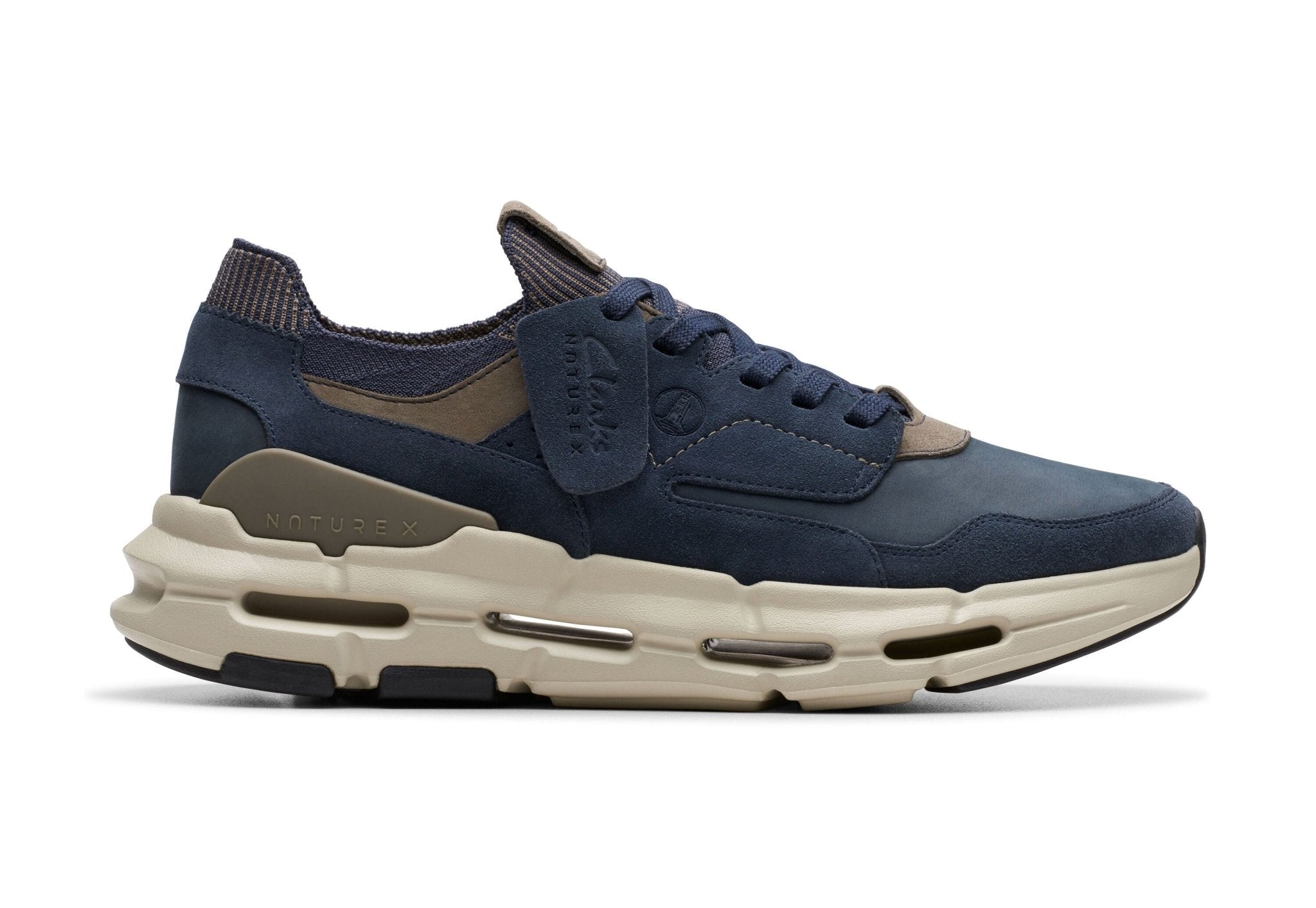 'NXE Lo' men's walking rolling sneaker - Blue - Chaplinshoes'NXE Lo' men's walking rolling sneaker - BlueClarks