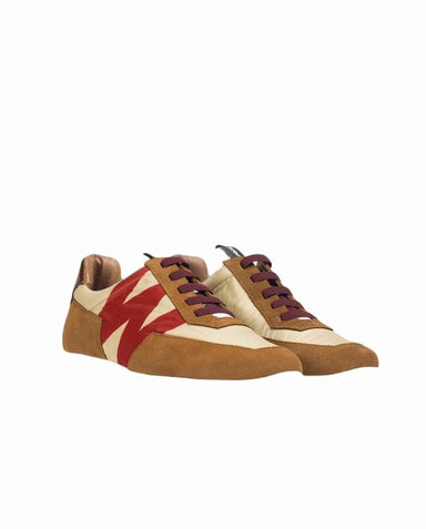 'Odisei' women's sneaker - brown mix - Chaplinshoes'Odisei' women's sneaker - brown mixWonders