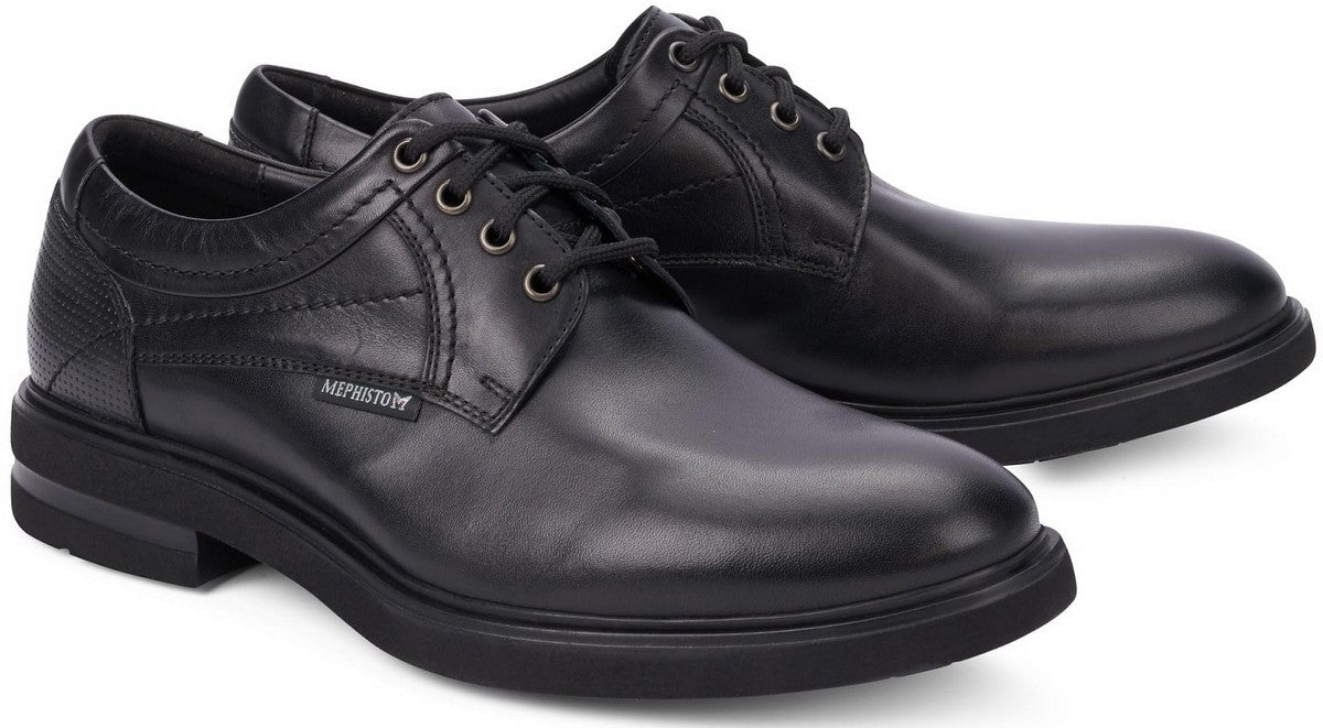 'OLIVIO' men's smart city lace - up shoes - black - Chaplinshoes'OLIVIO' men's smart city lace - up shoes - blackMephisto