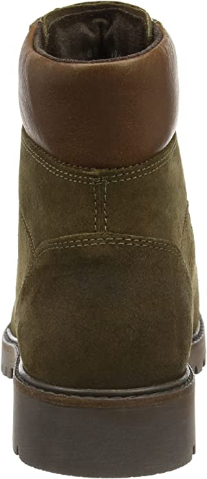 Stivale da donna con fodera calda e lacci 'Outback' - Verde - ChaplinshoesStivale da donna con fodera calda e lacci "Outback" - GreenCamel Active