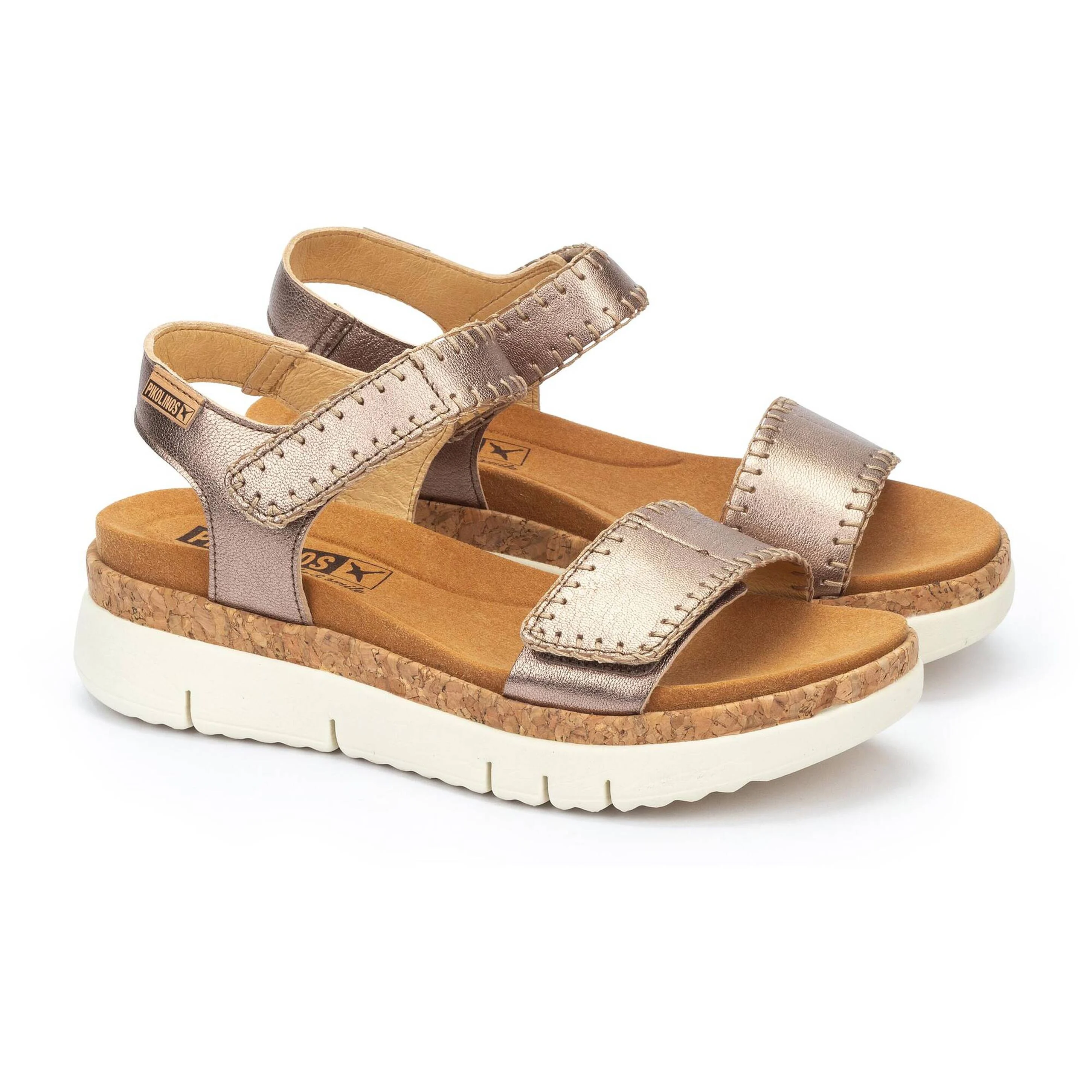 Damensandale 'Palma' - Grau