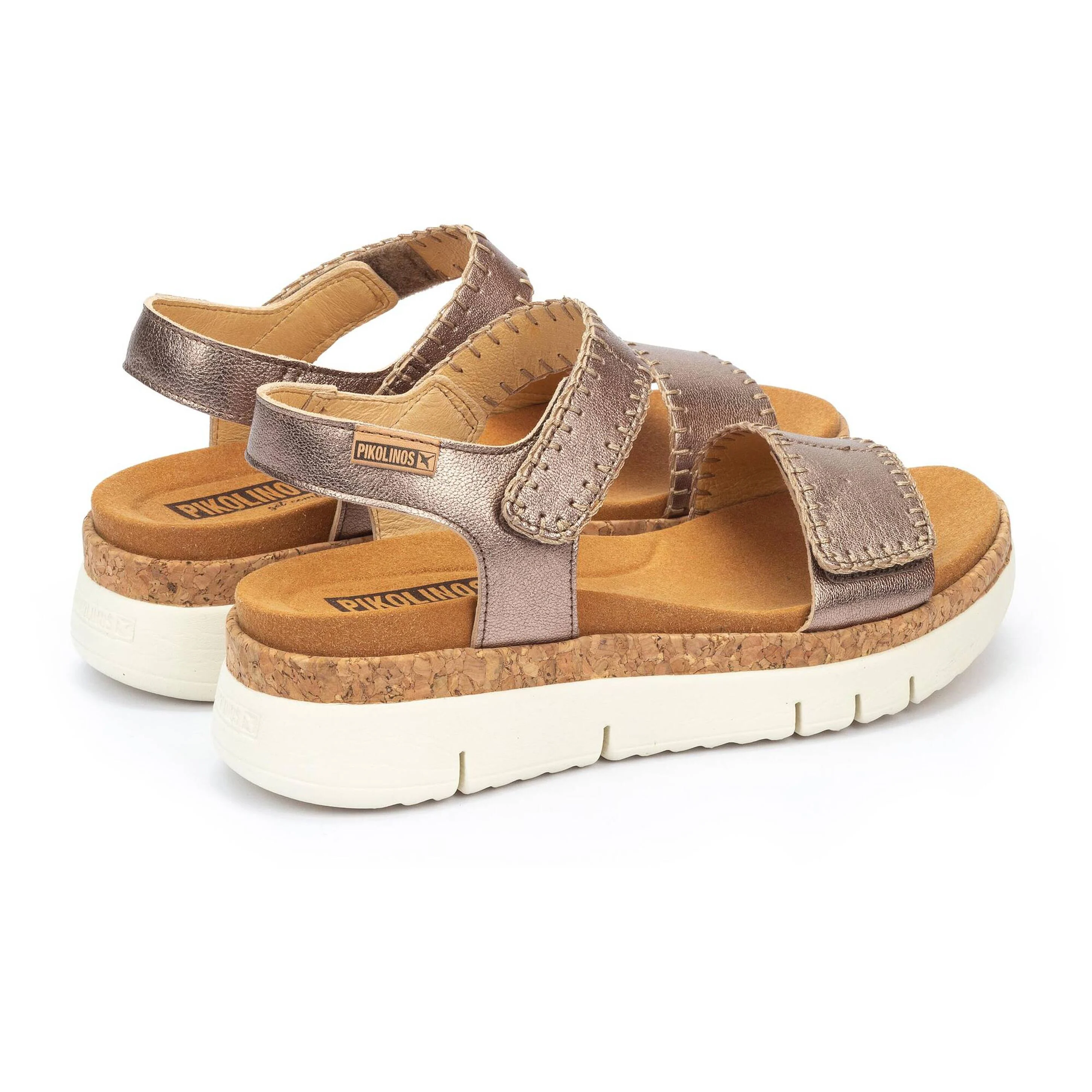 Damensandale 'Palma' - Grau