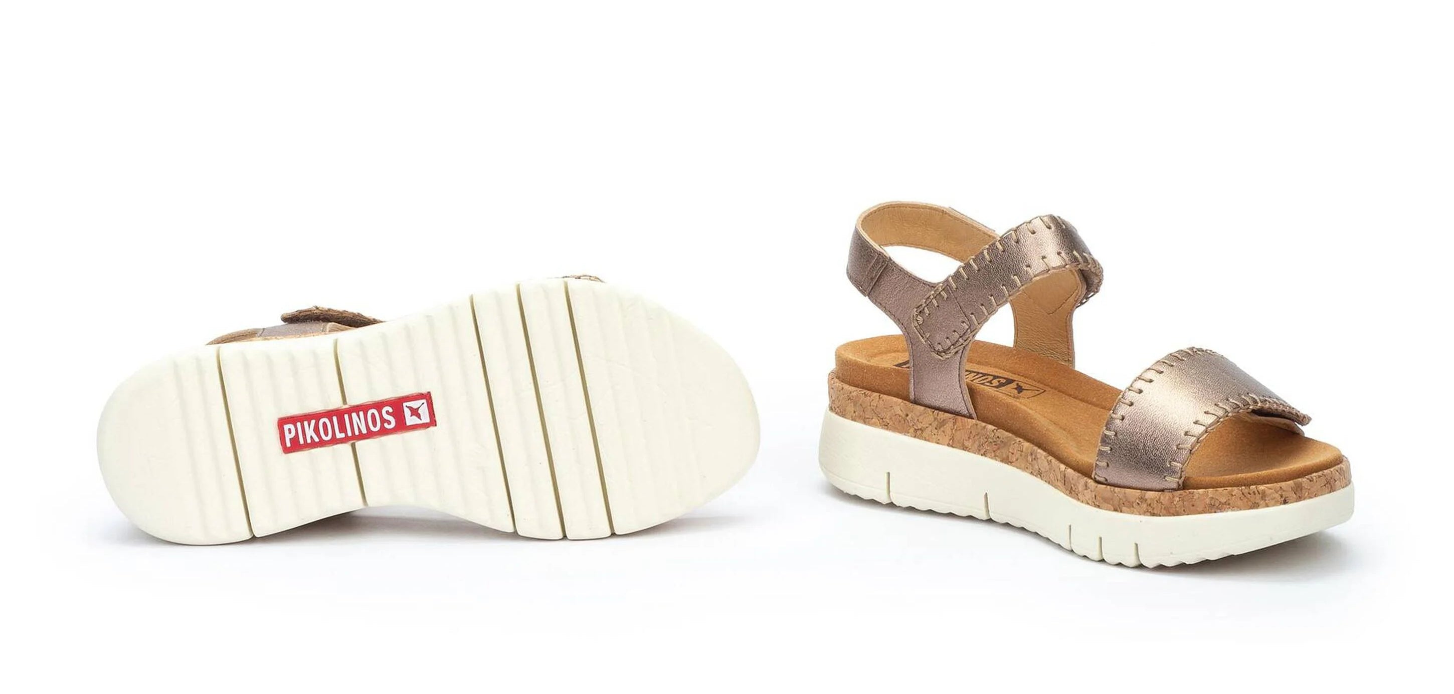 Damensandale 'Palma' - Grau