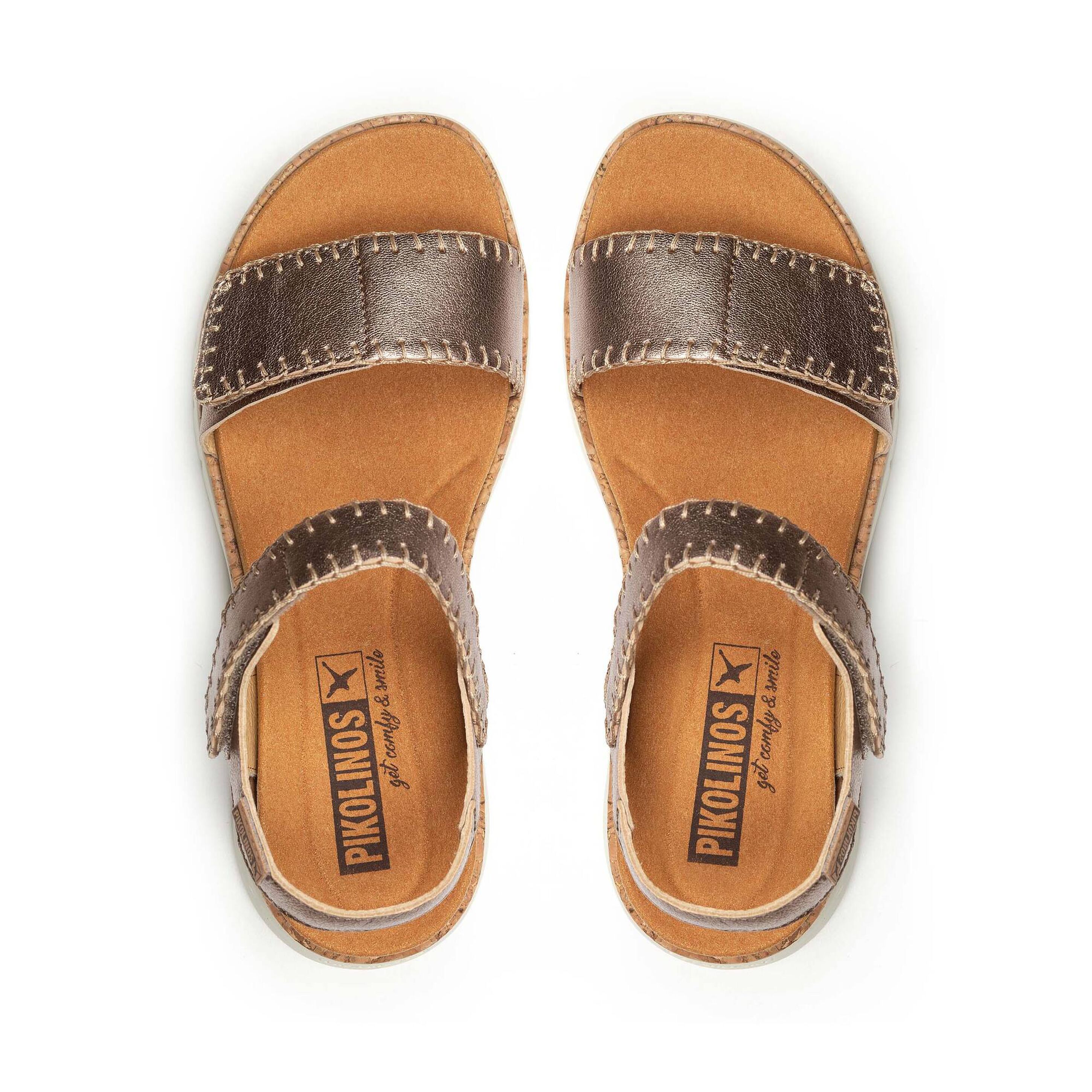 Damensandale 'Palma' - Grau