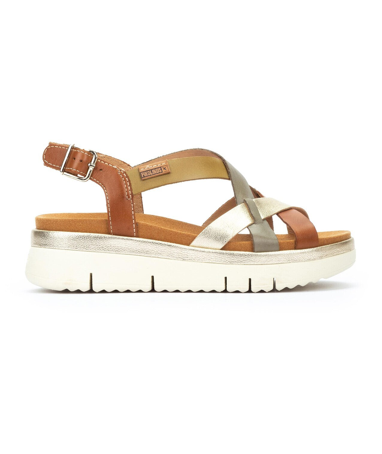 Sandalia de mujer 'Palma' - marrón