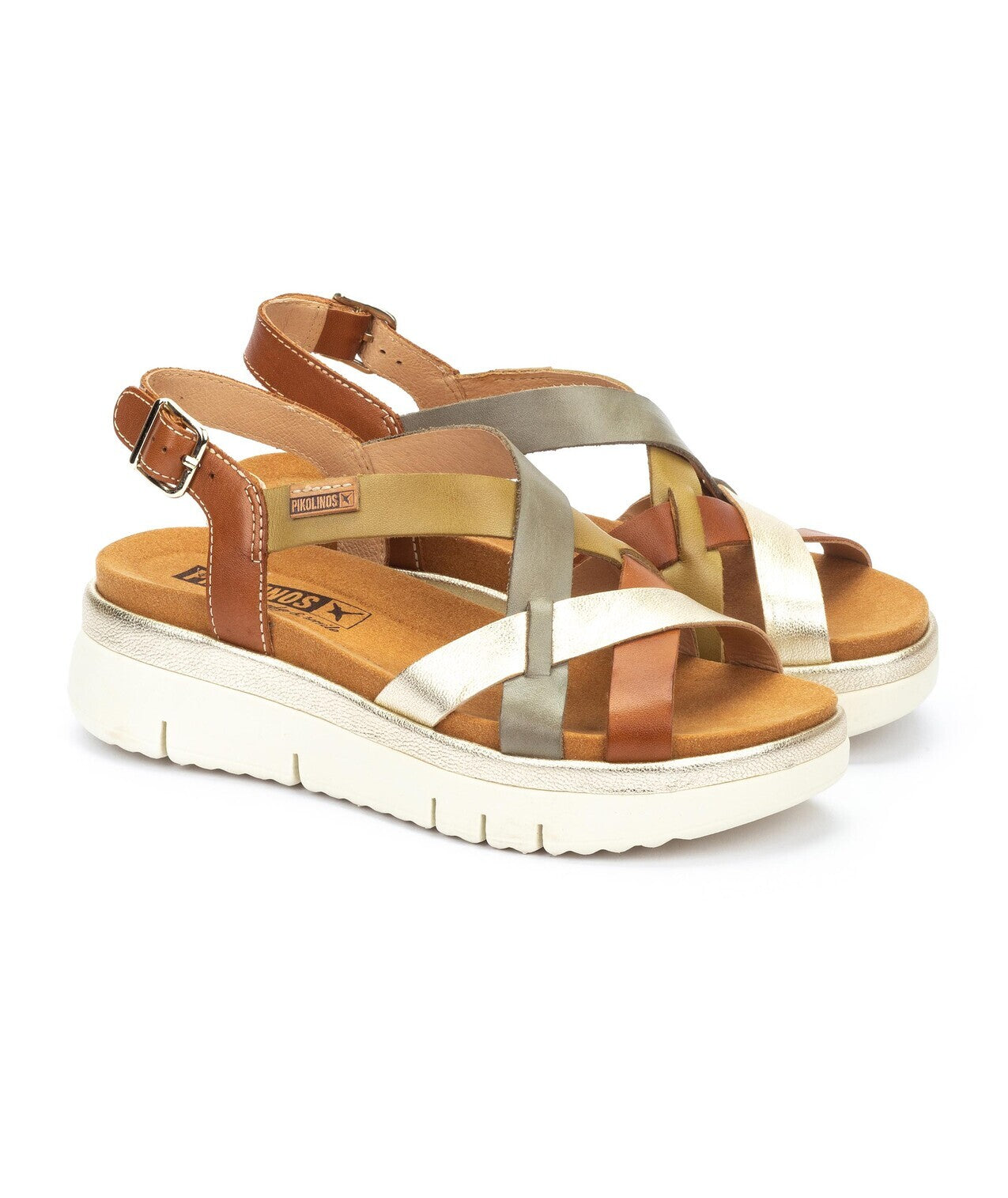 Sandalia de mujer 'Palma' - marrón