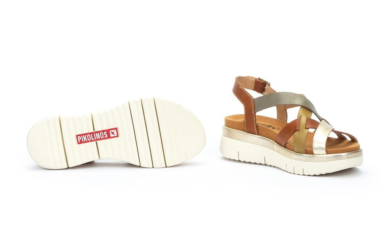 Sandalia de mujer 'Palma' - marrón