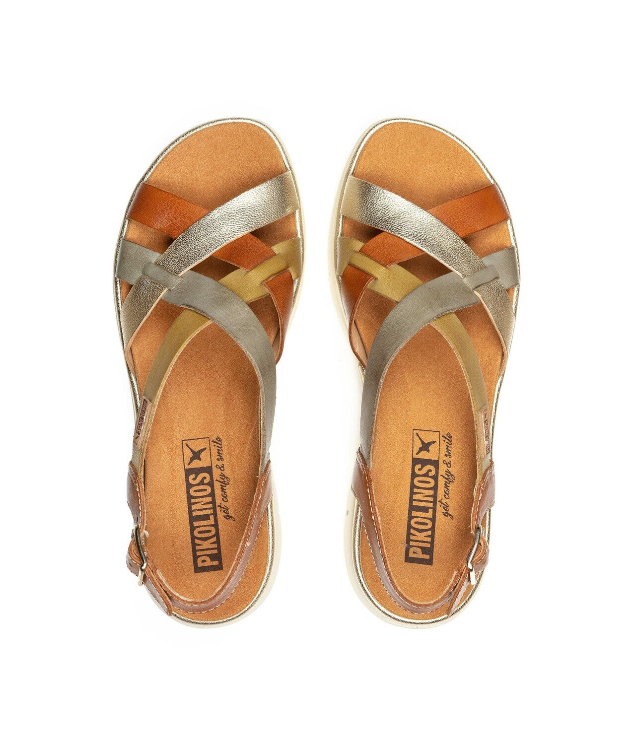 Sandalia de mujer 'Palma' - marrón