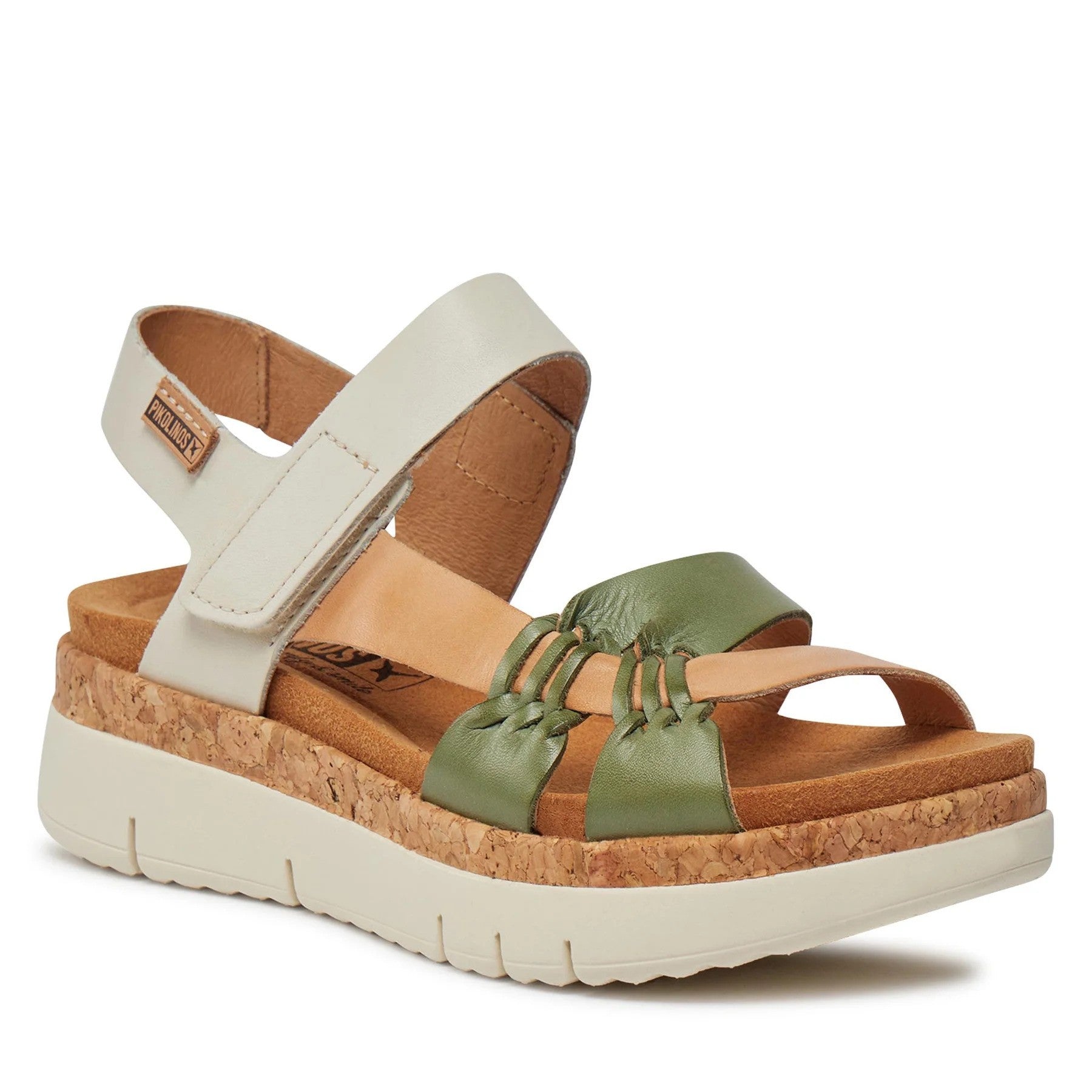 'Palma' women's sandal - green mix - Chaplinshoes'Palma' women's sandal - green mixPikolinos