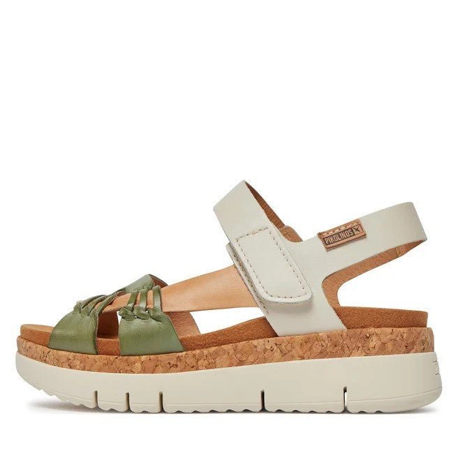 'Palma' women's sandal - green mix - Chaplinshoes'Palma' women's sandal - green mixPikolinos