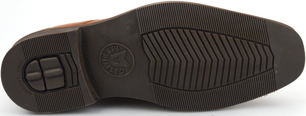 'PAOLINO SUPREME' heren Goodyear handgemaakte veterschoen - Hazelnootbruin - Chaplinshoes'PAOLINO SUPREME' handgemaakte goodyear veterschoen voor heren - HazelnootbruinMephisto