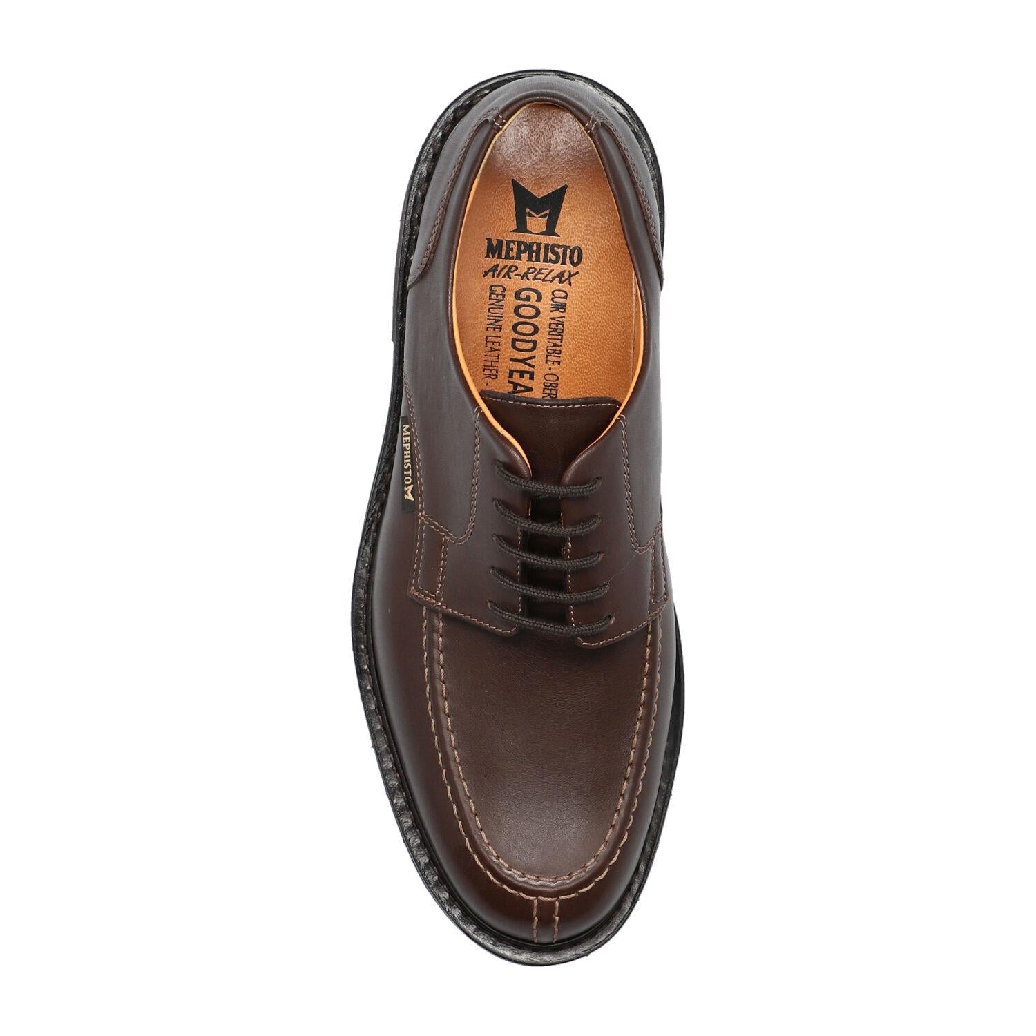 Phoebus' håndlavede snøresko til mænd - Brun