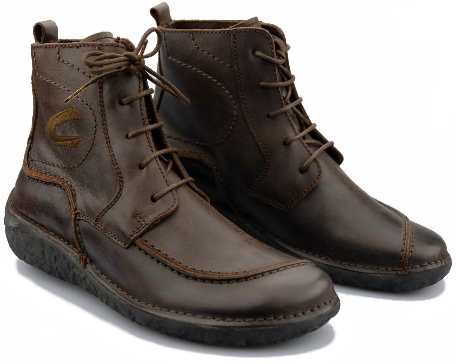 Damesveterlaars 'Picadilly' - Bruin - ChaplinshoesDamesveterlaars 'Piccadilly' - Brown Camel Active