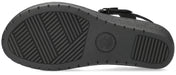 Ergonomische damessandaal 'Pietra' met brede pasvorm (H) - zwart - Chaplinshoes'Pietra' ergonomische damessandalen met brede pasvorm (H) - zwart Mephisto