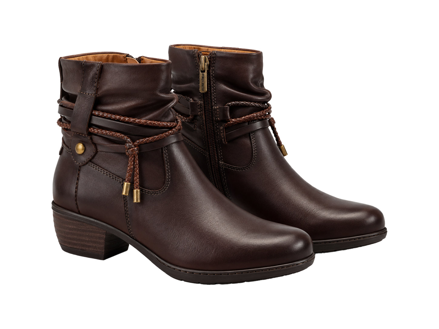 'Utiel' women's ankle boot - dark brown