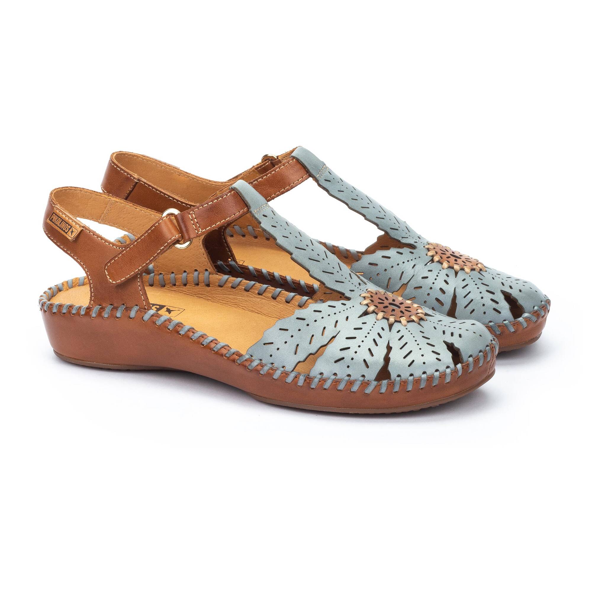 'P. Vallarta' women's sandal - blue