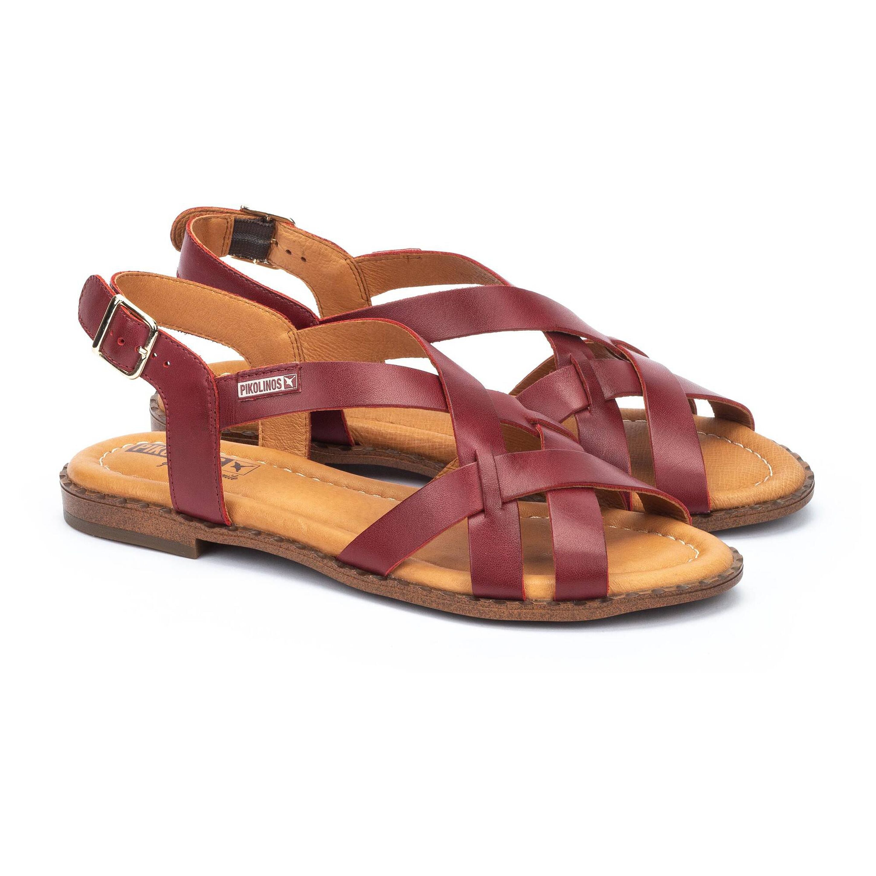 Damensandale 'Algar' - rot