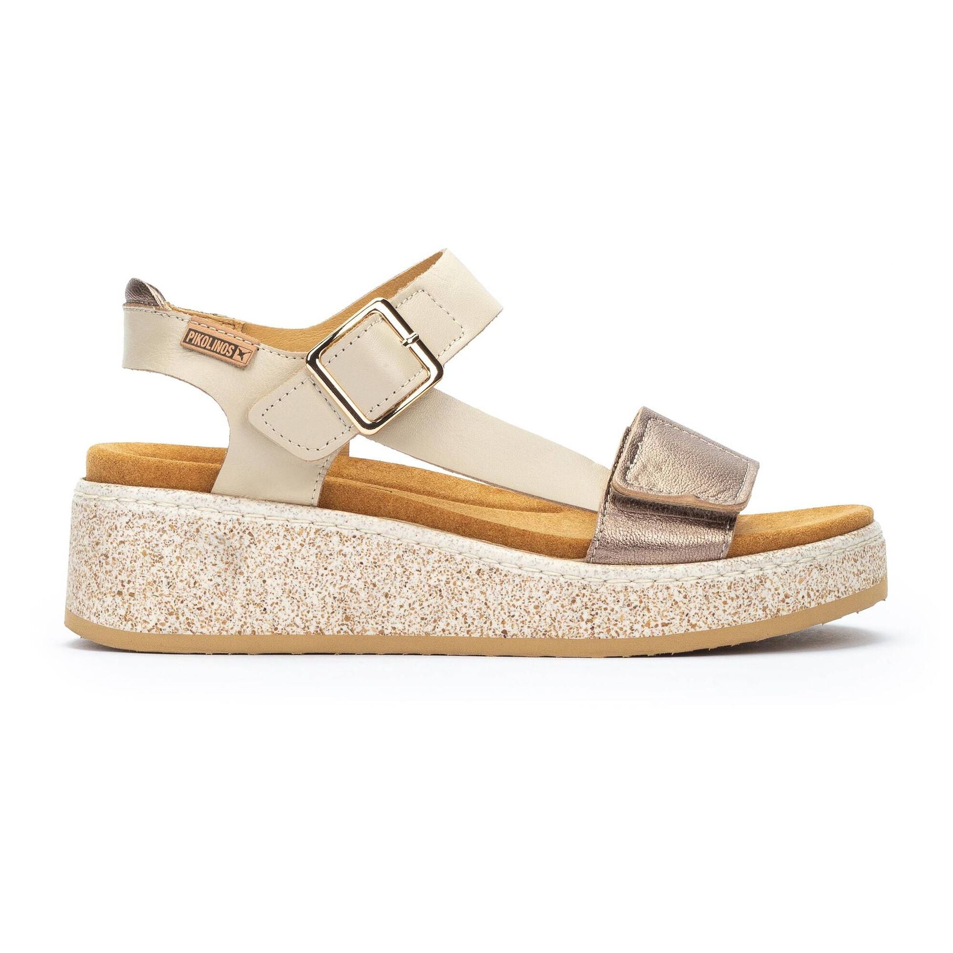 'Alzira' women's sandal - taupe