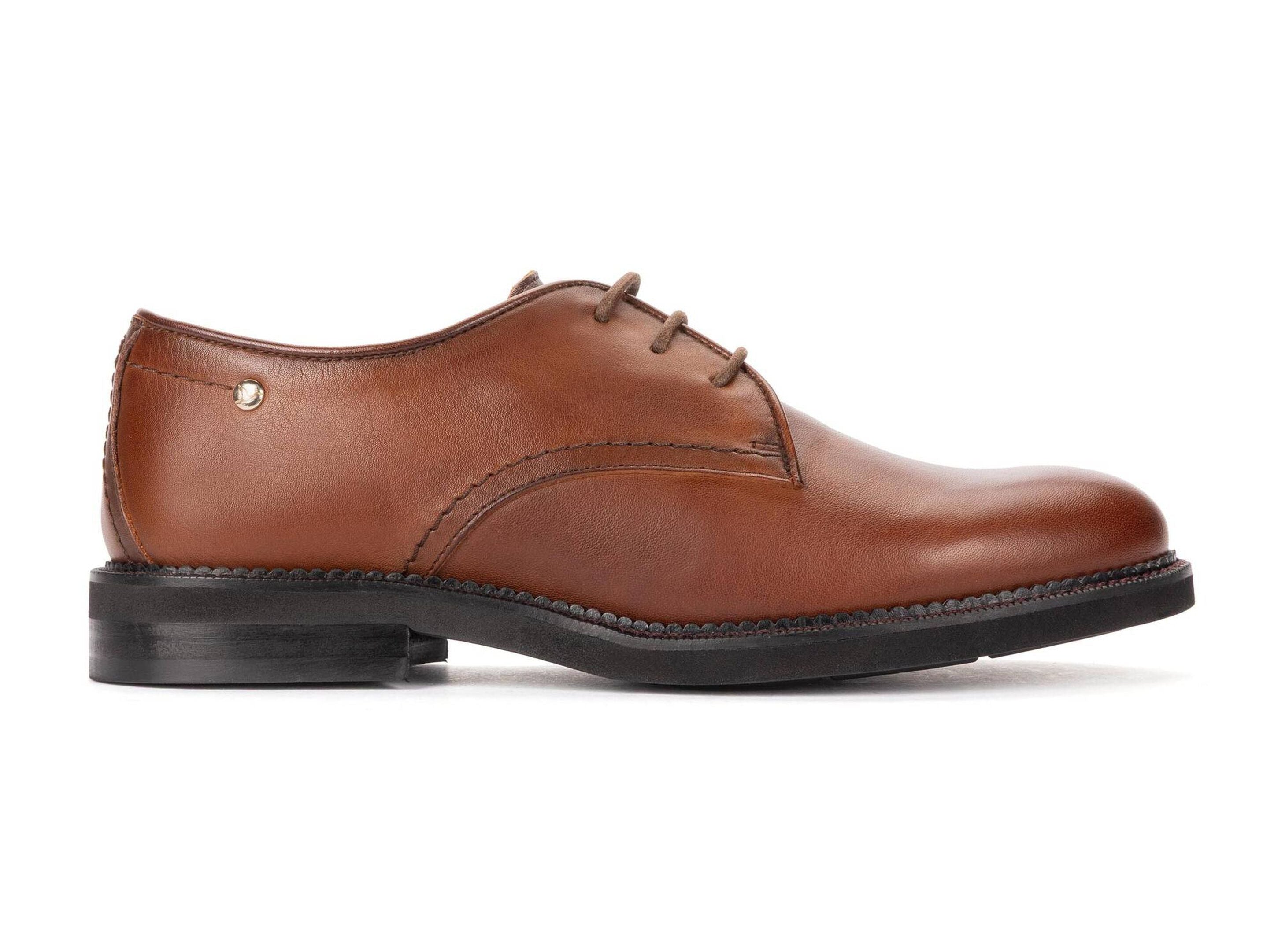 Damen-Schnürschuhe 'Deva' aus Leder - braun