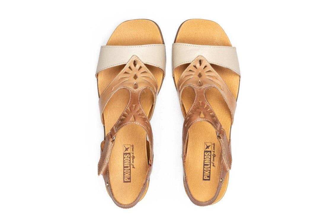 Sandalia mujer W5N-0588C1 - Mix blanco roto