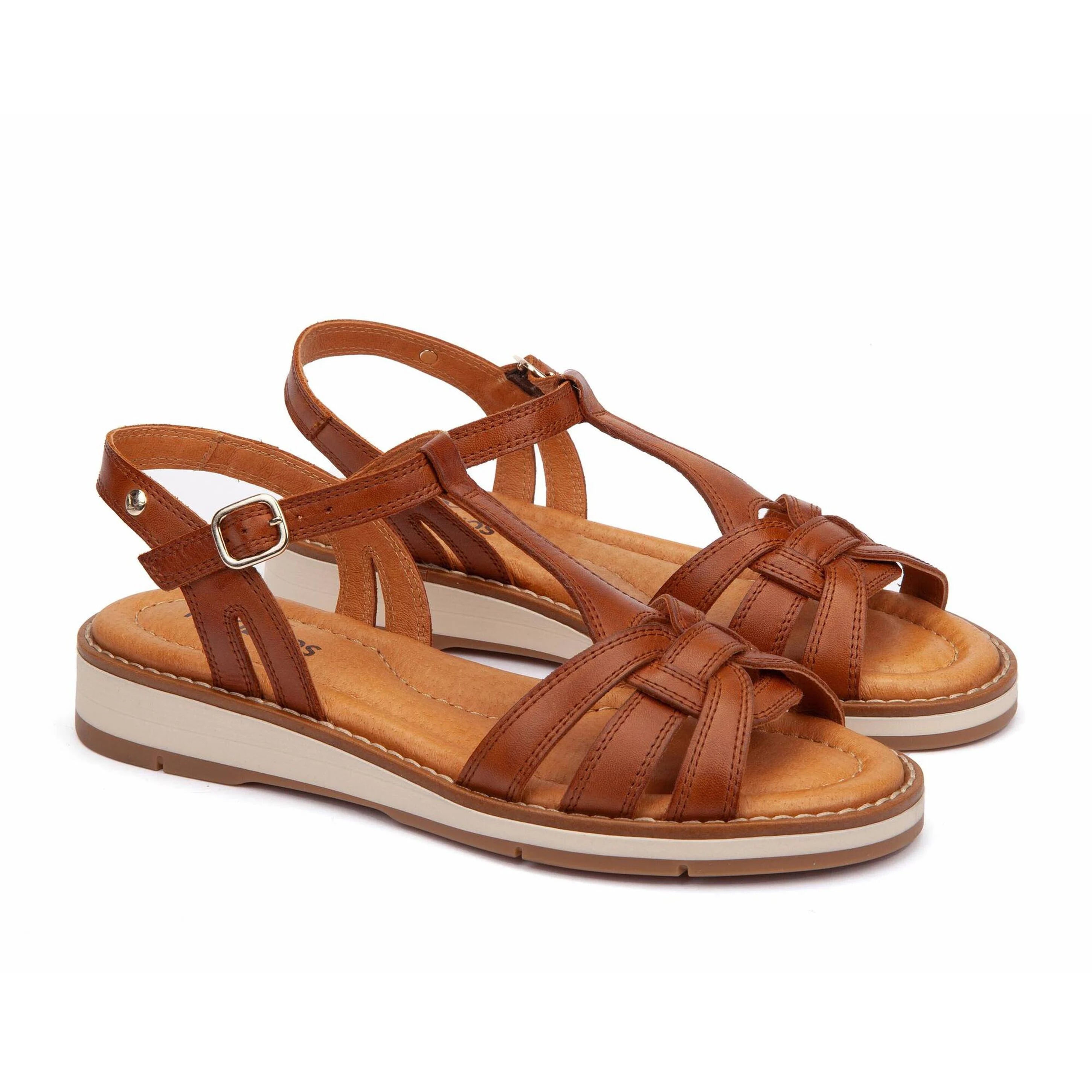 Sandale femme 'Roquetas' - marron