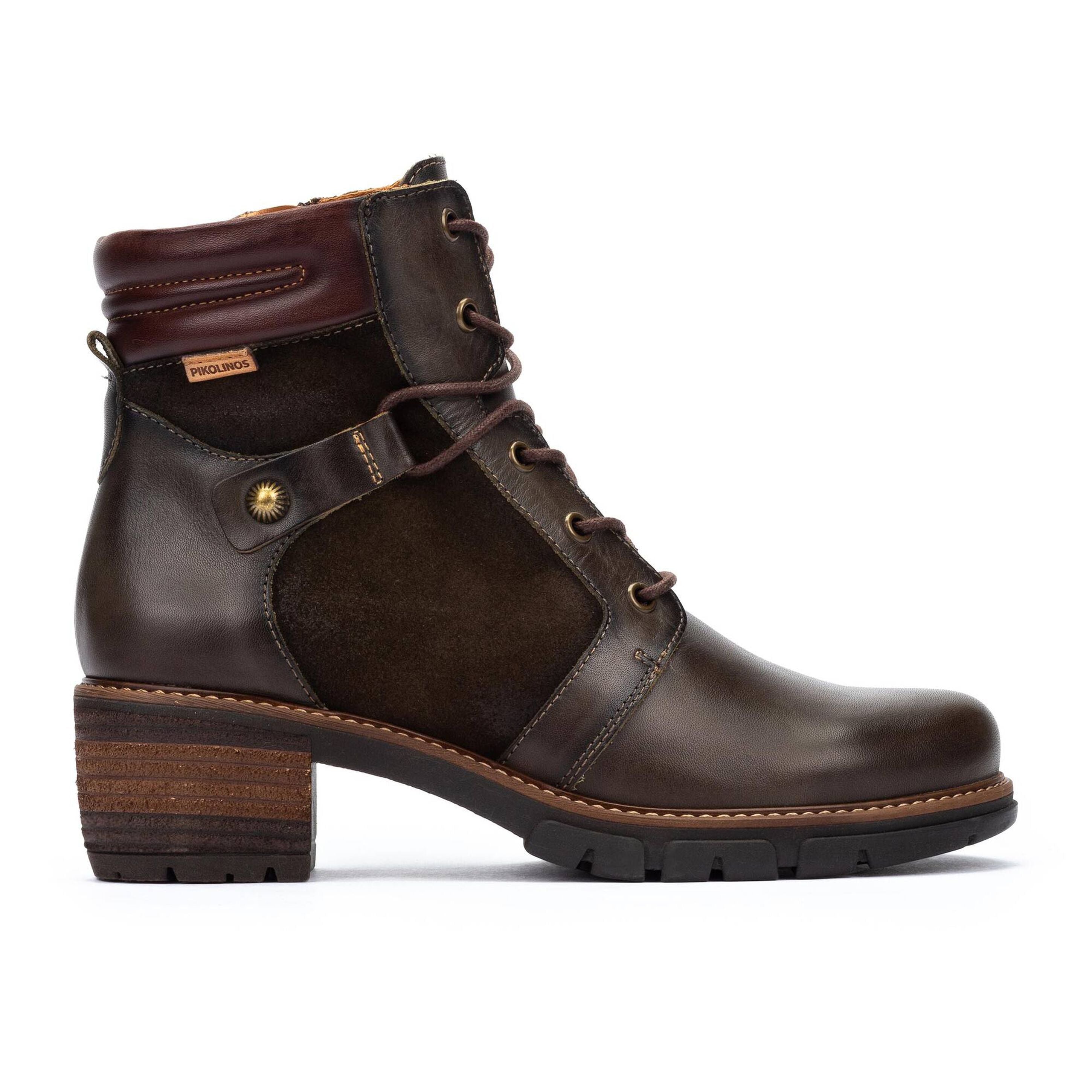 'San Sebastia' women's ankle boot - Green