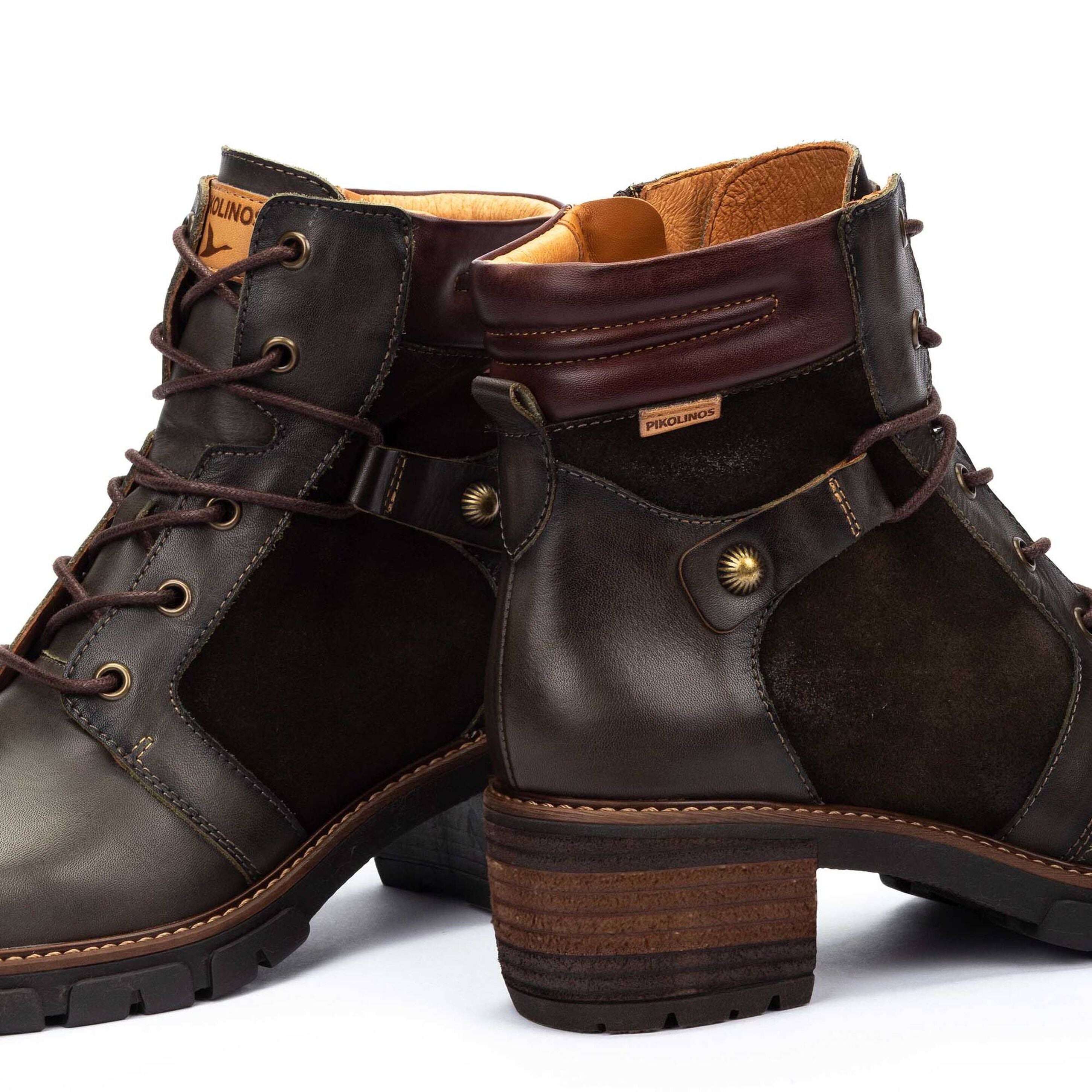 'San Sebastia' women's ankle boot - Green