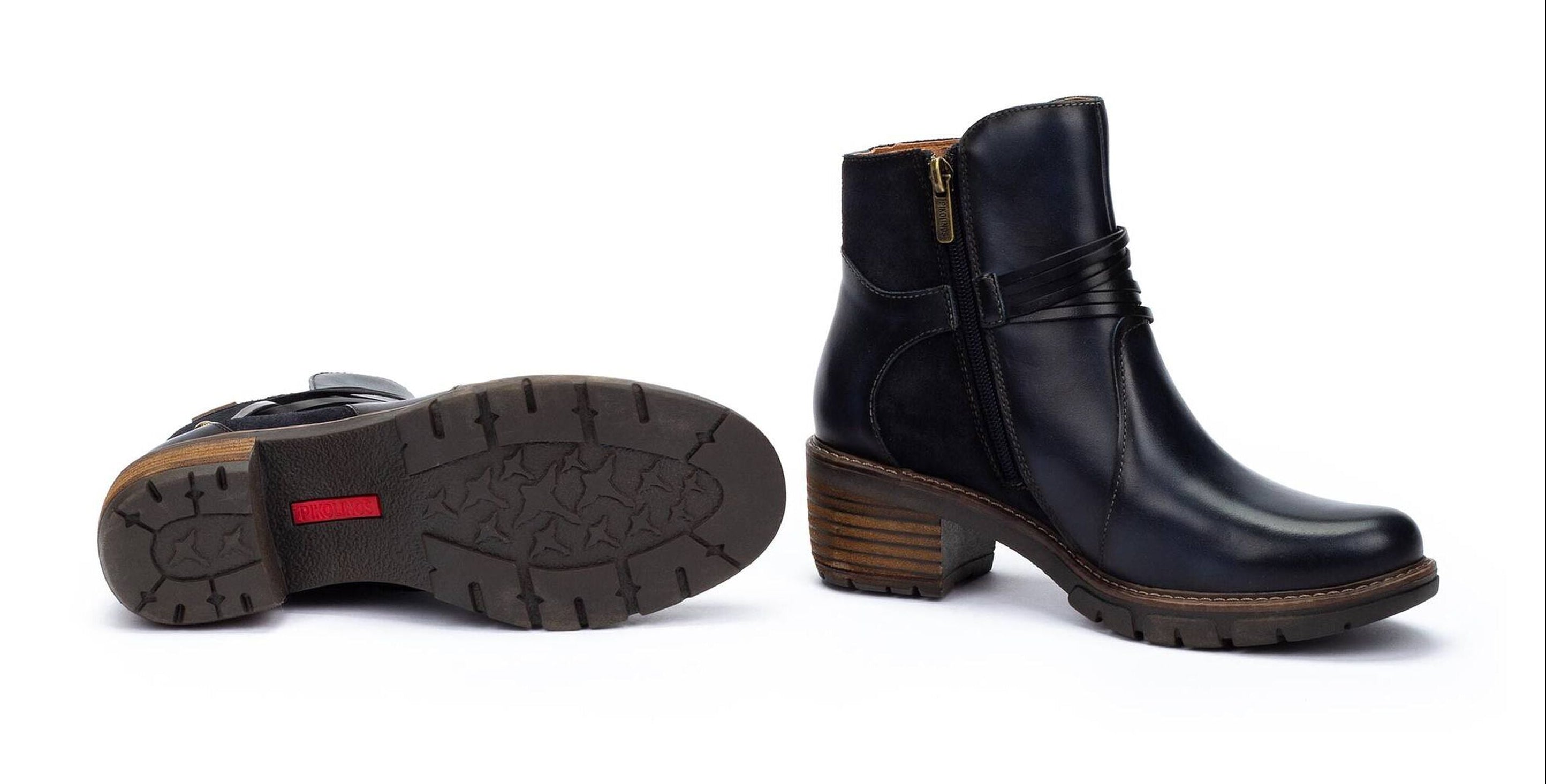Damenstiefelette „San Sebastia“ – Rot