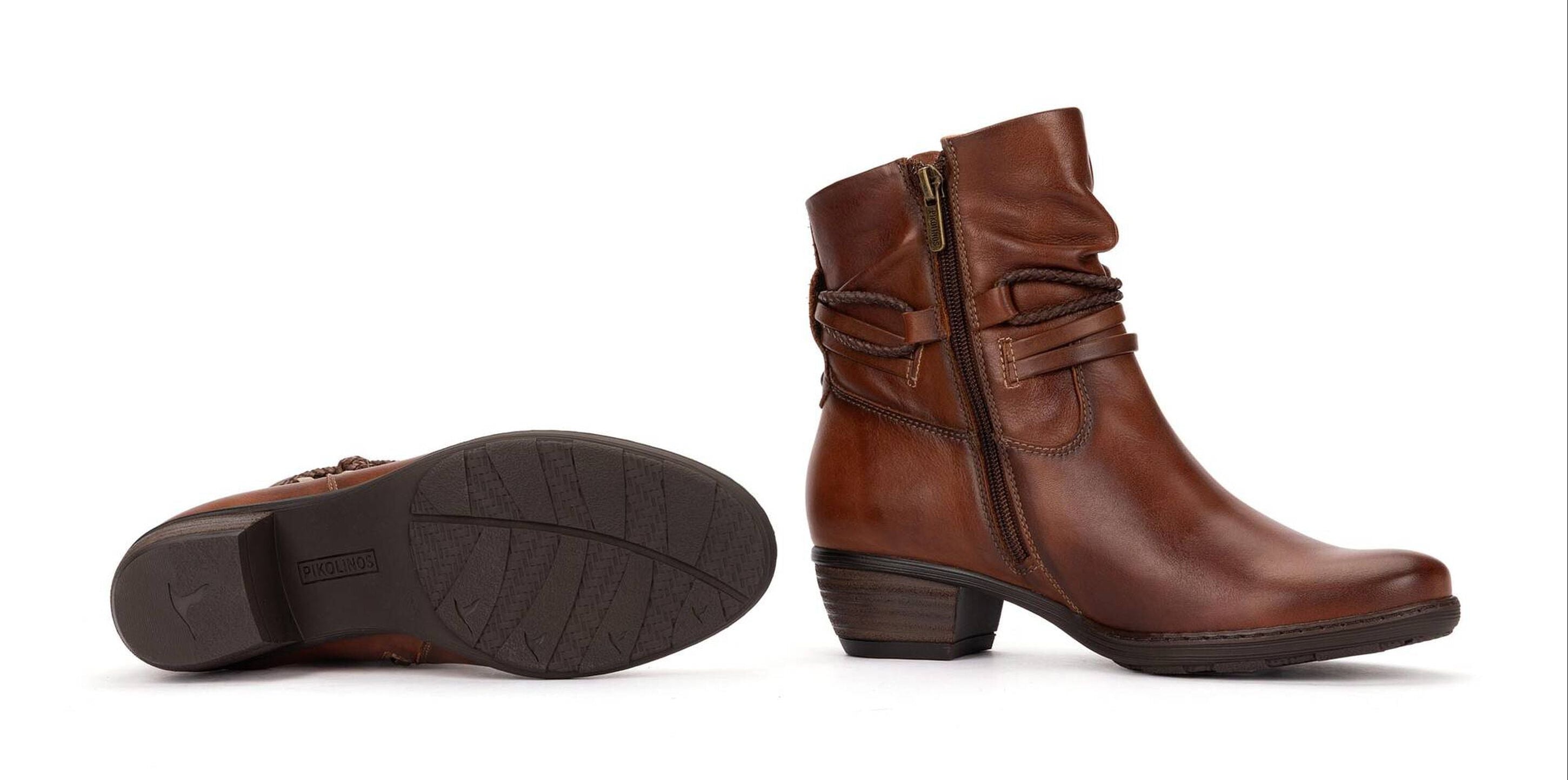 'Utiel' women's ankle boot - brown