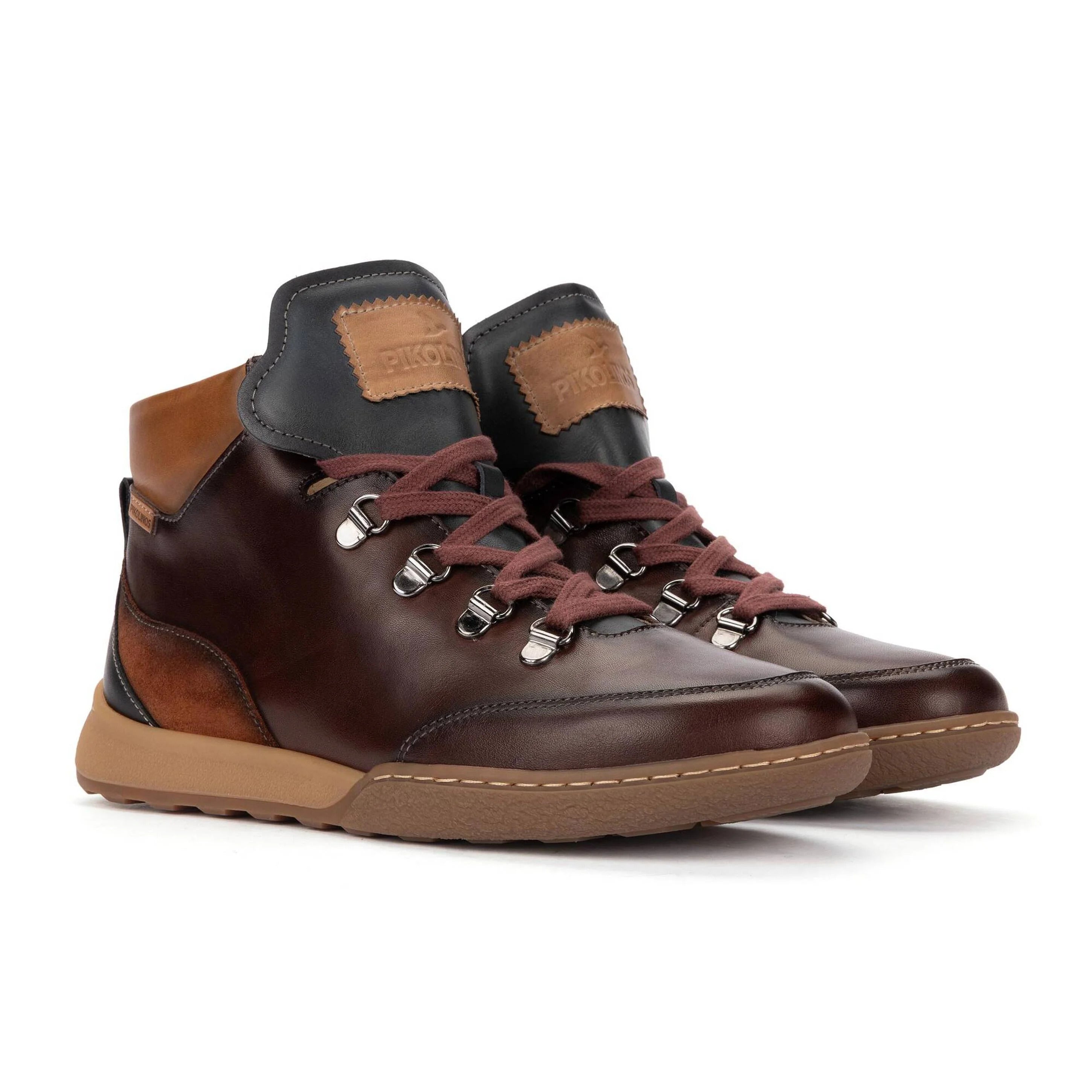 'Viana' women's lace-up sneaker - brown