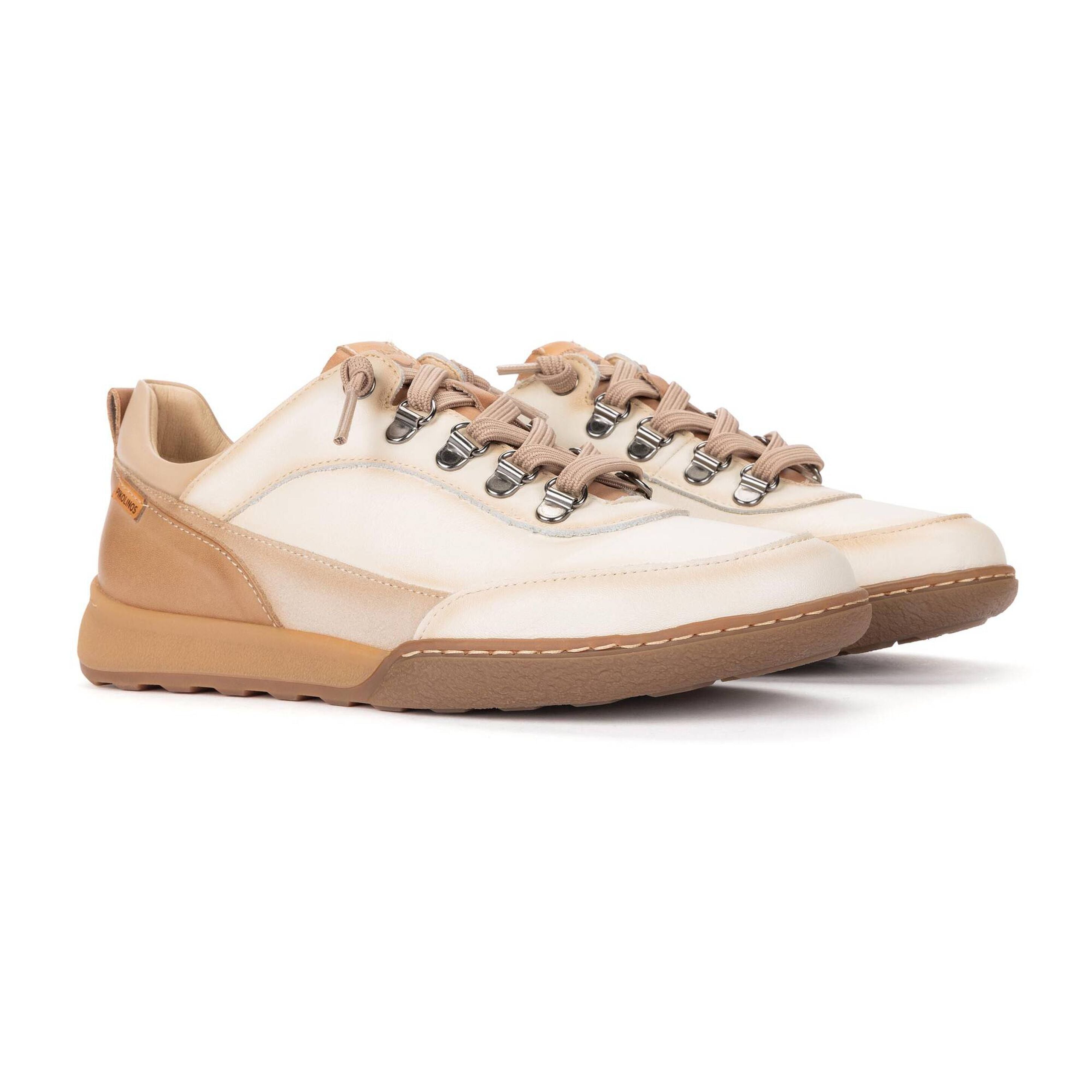 Sneaker basse à lacets femme 'Viana' - blanc cassé