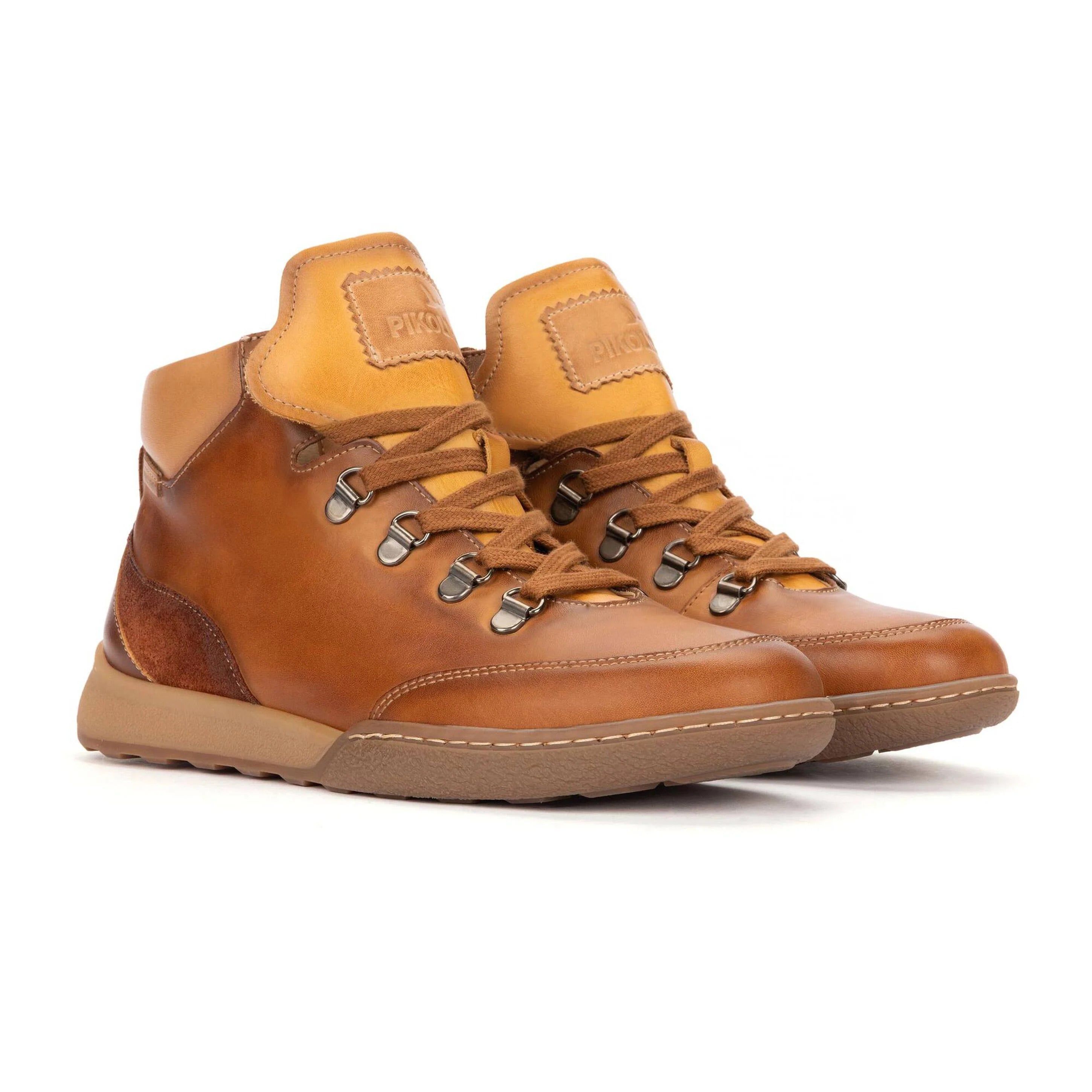 Sneaker à lacets pour femme 'Viana' - marron