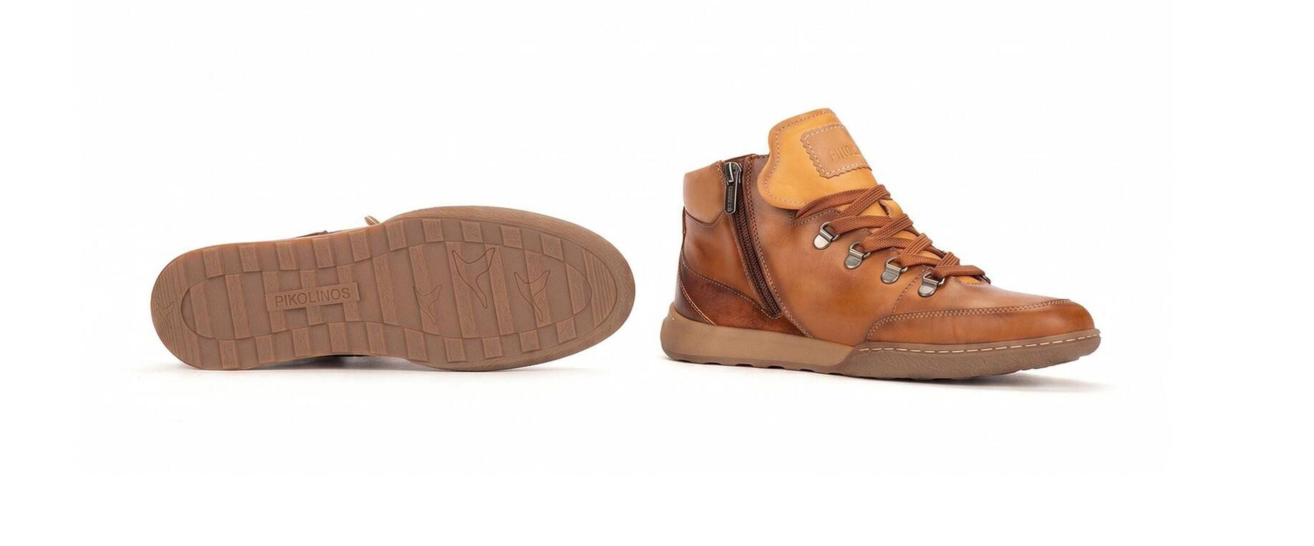 Sneaker à lacets pour femme 'Viana' - marron