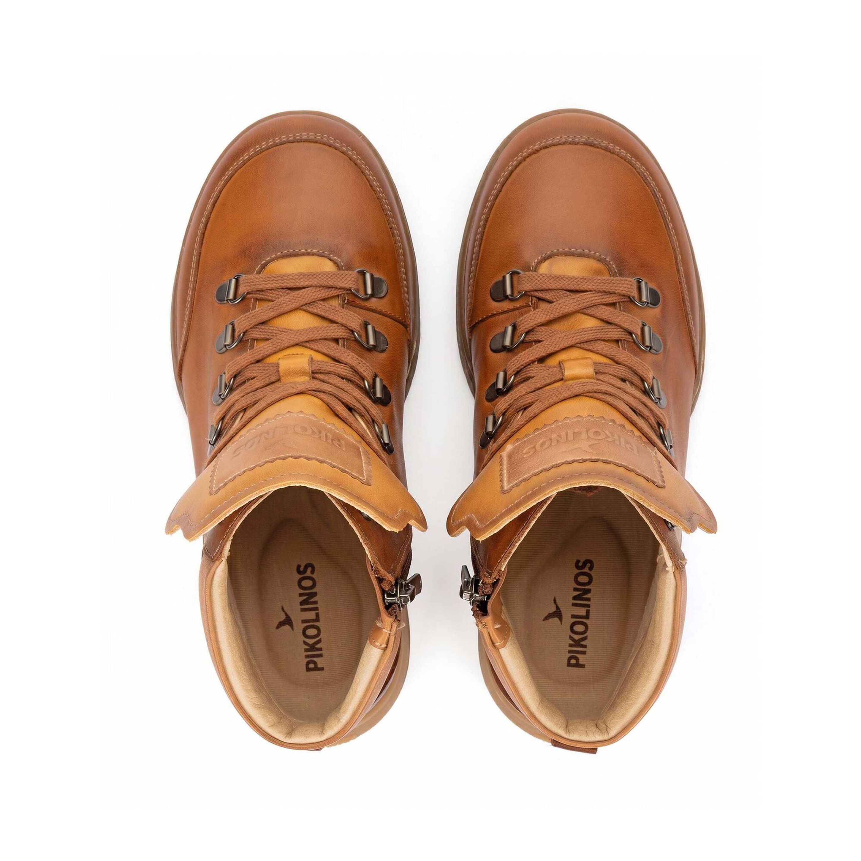 Sneaker à lacets pour femme 'Viana' - marron