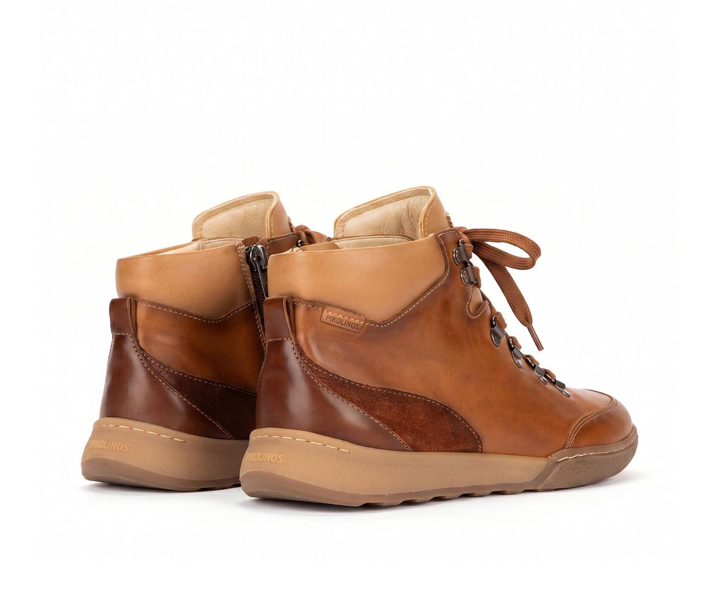 Sneaker à lacets pour femme 'Viana' - marron