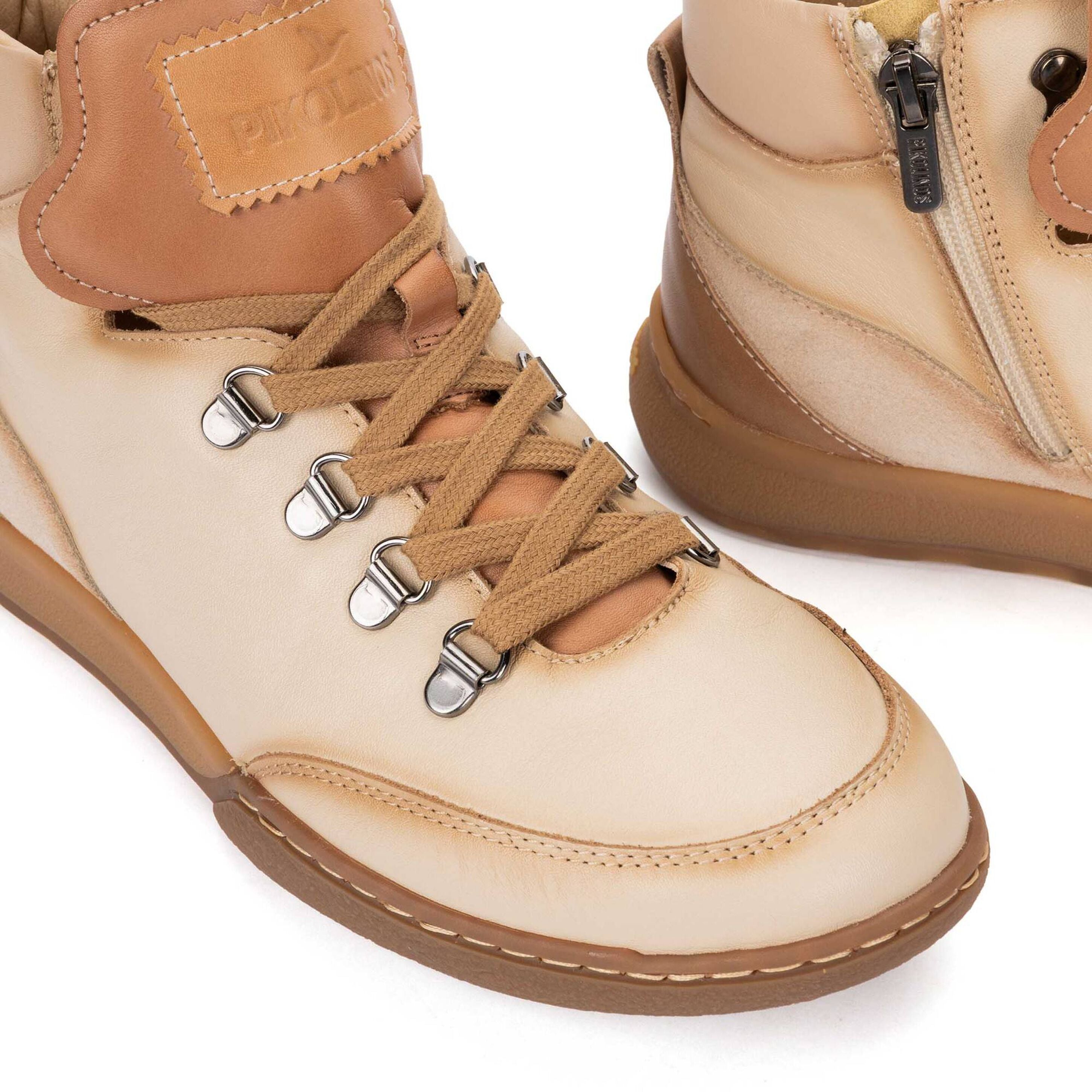 'Viana' women's lace-up sneaker - off white