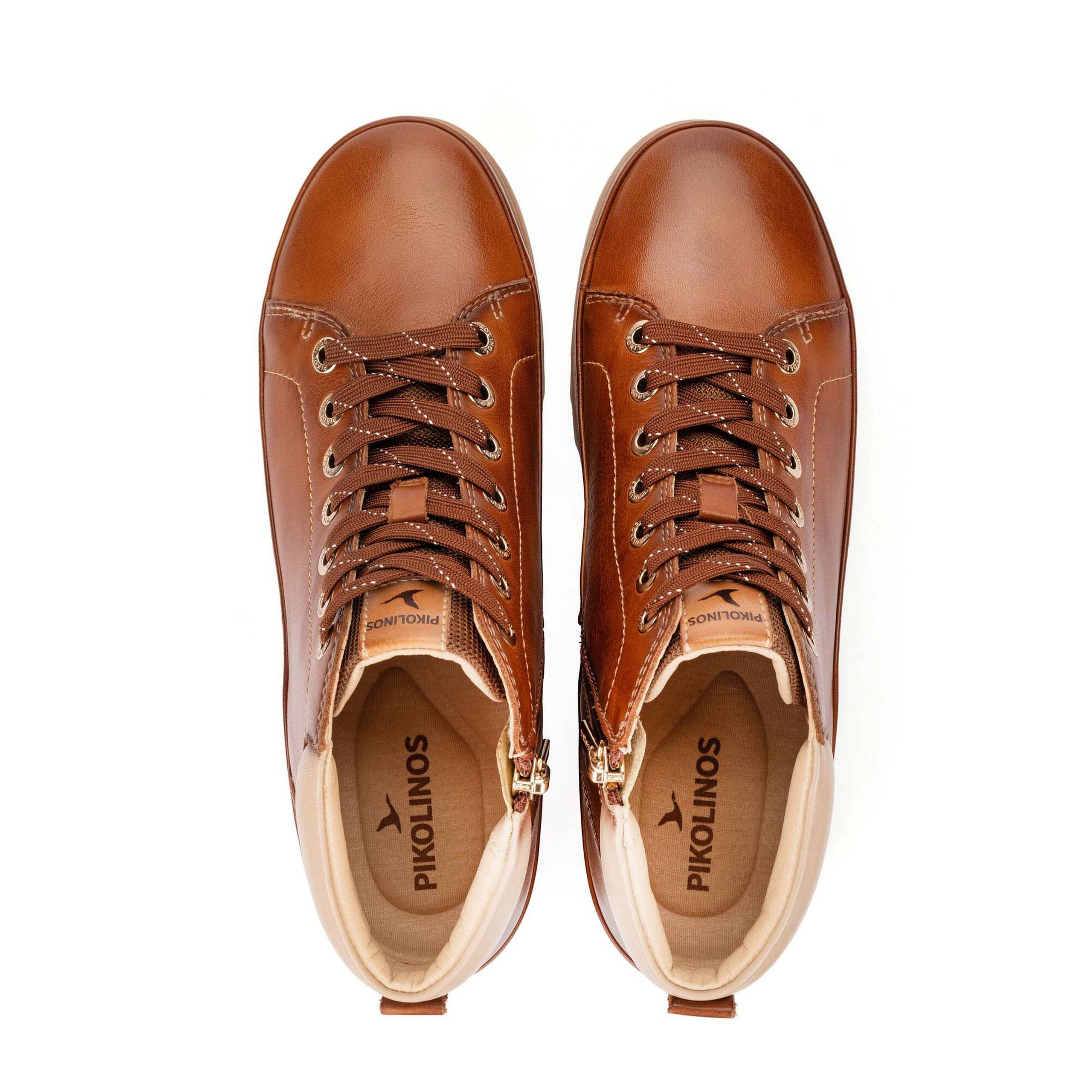 Sneaker style bottine pour femme 'Vigo' - marron