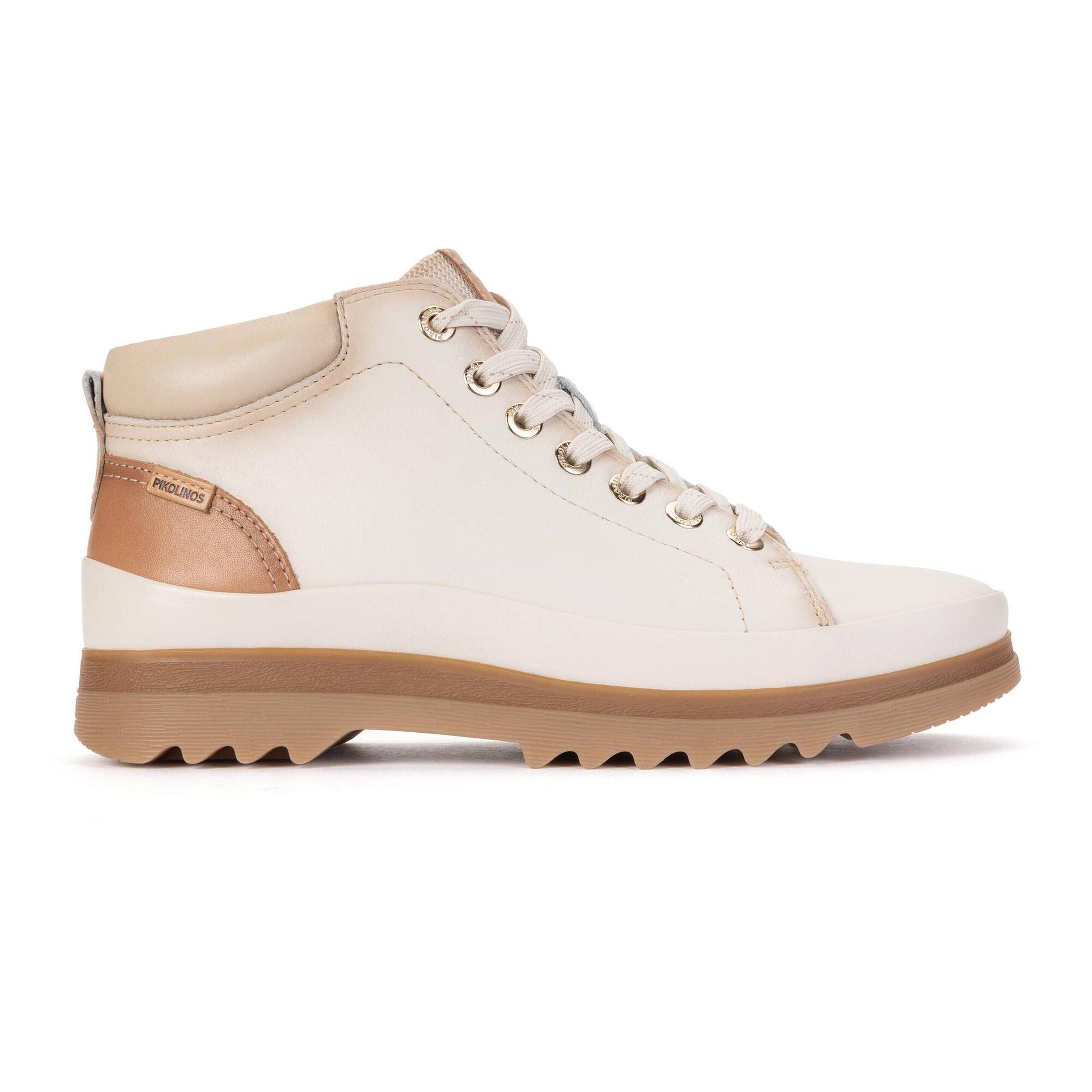 Sneaker style bottine pour femme 'Vigo' - blanc cassé