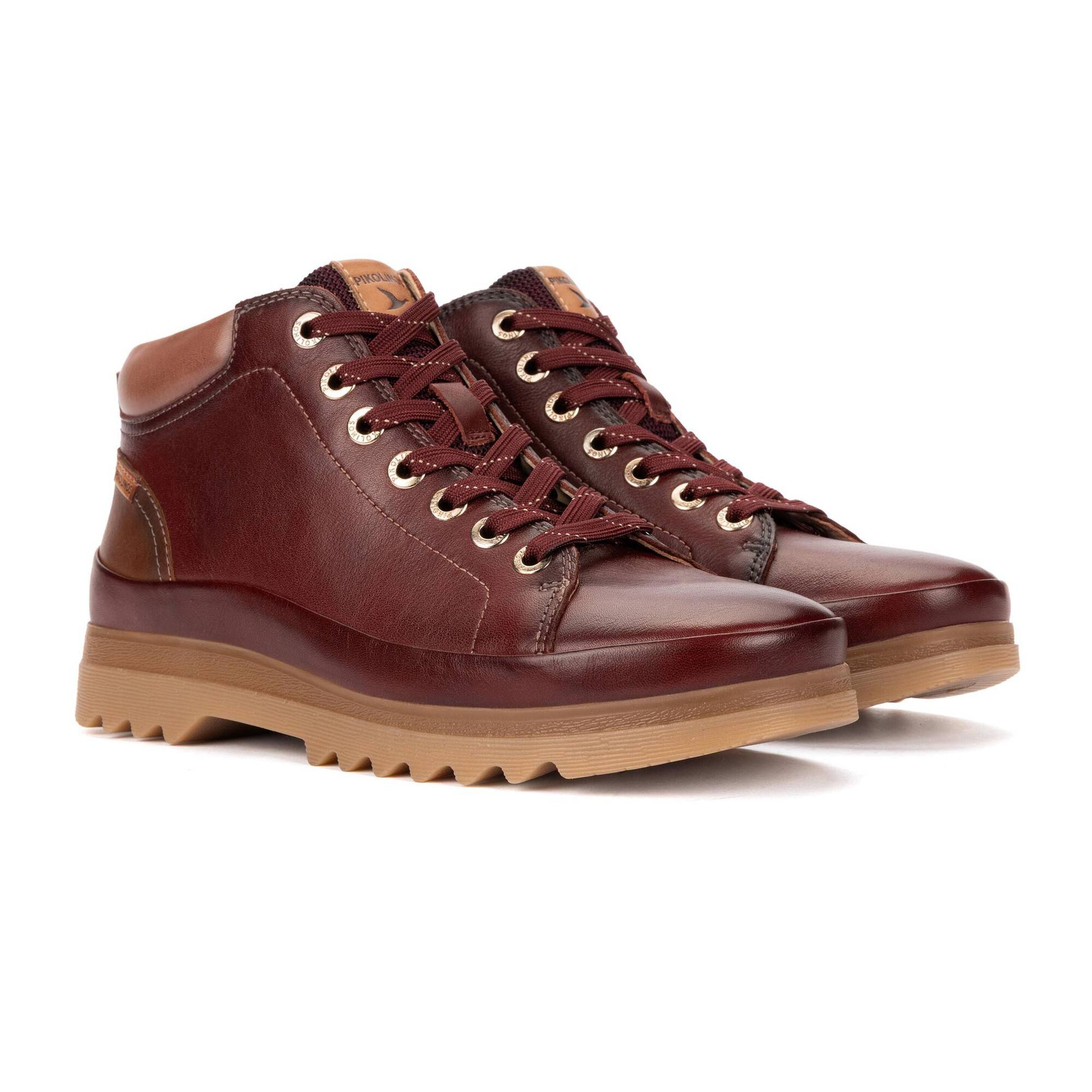 Sneaker style bottine pour femme 'Vigo' - rouge